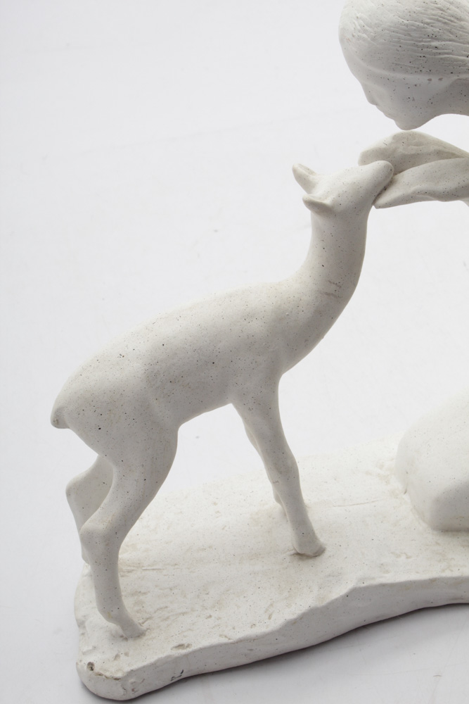 Mark LaPointe 1981 "Woman with Fawn" for Austin Productions