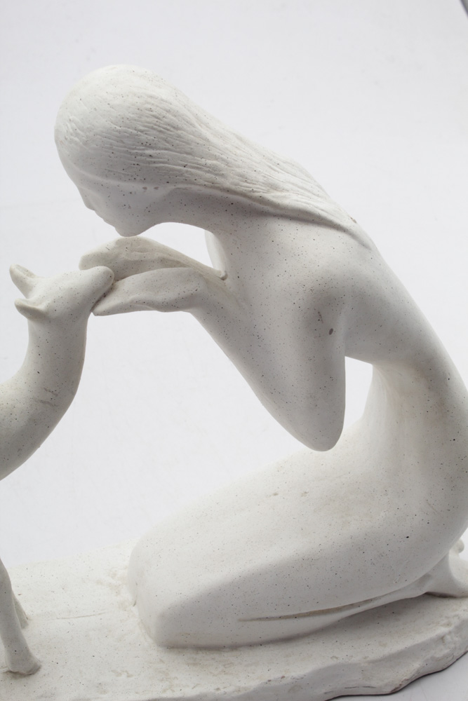 Mark LaPointe 1981 "Woman with Fawn" for Austin Productions