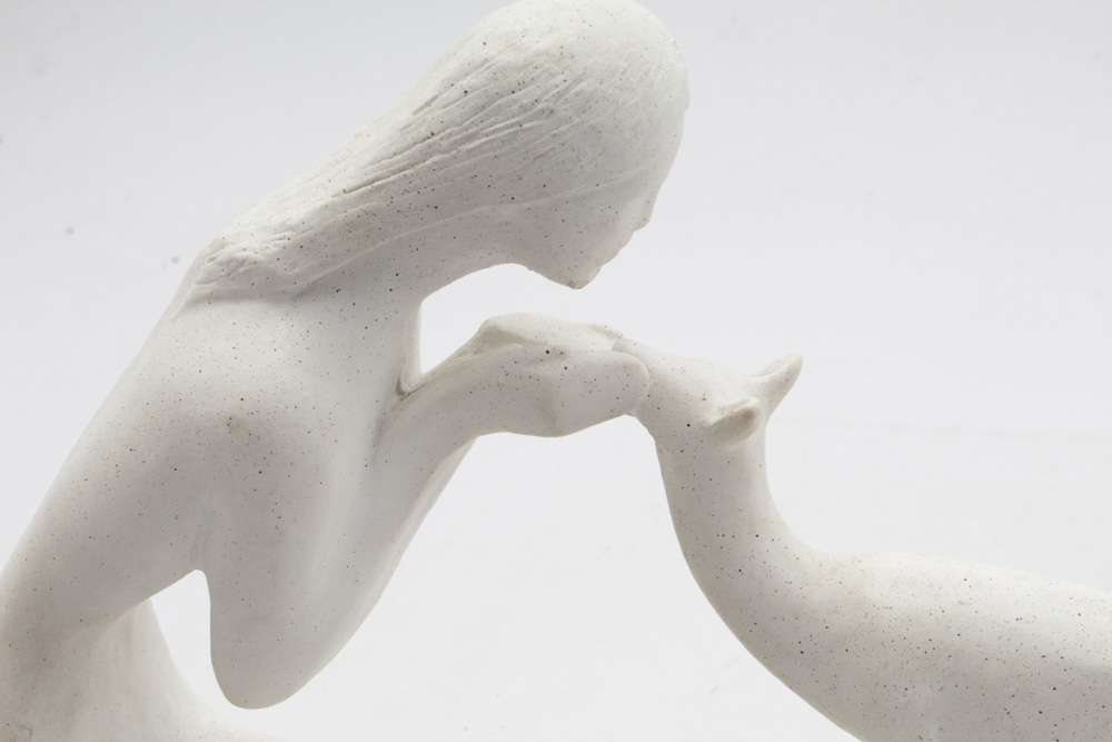 Mark LaPointe 1981 "Woman with Fawn" for Austin Productions