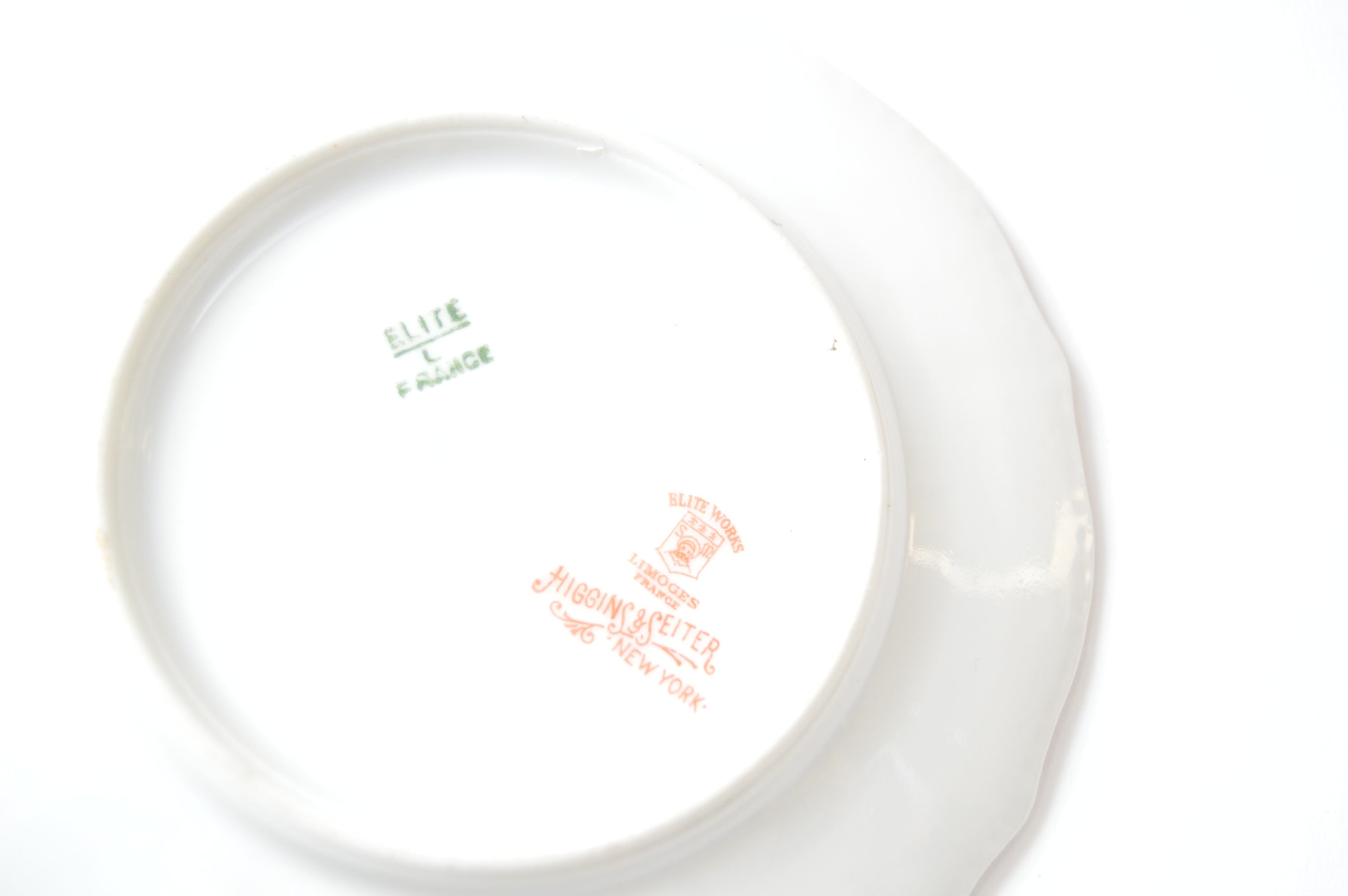 Set of Vintage French Elite Works Limoges Porcelain Demitasse