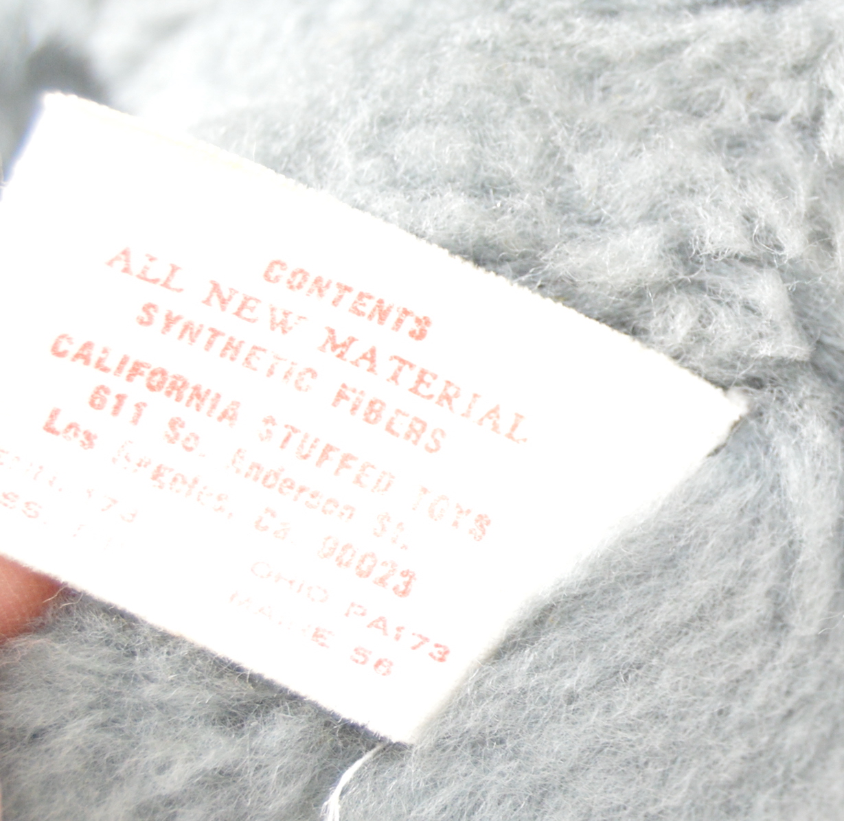 Retro Walt Disney Stuffed Dumbo and Eeyore Toys