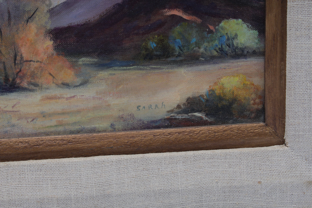 Sarah Landscape Oil Painting