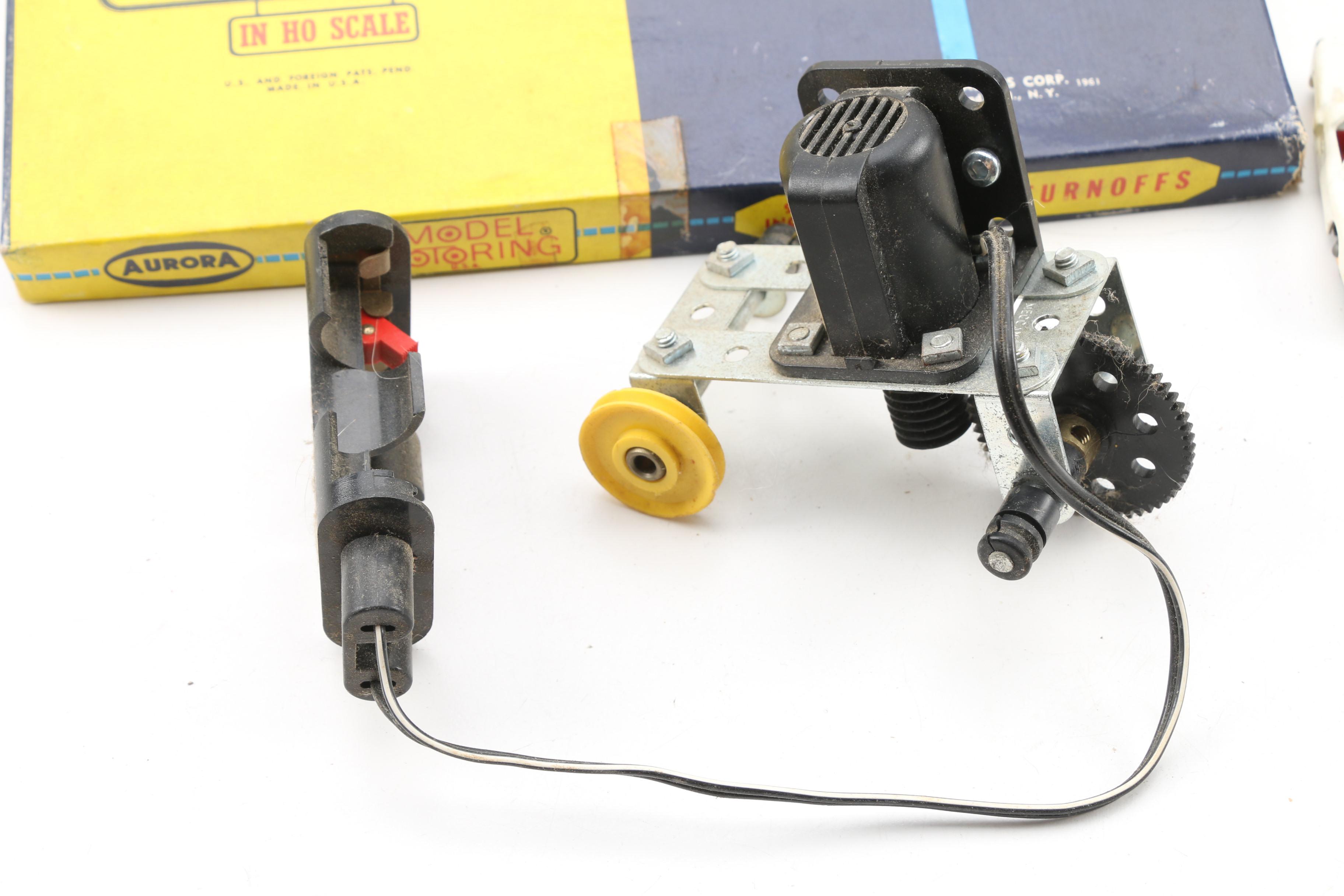 Aurora Model Motoring HO Scale Roadways and Accessories, 1960s