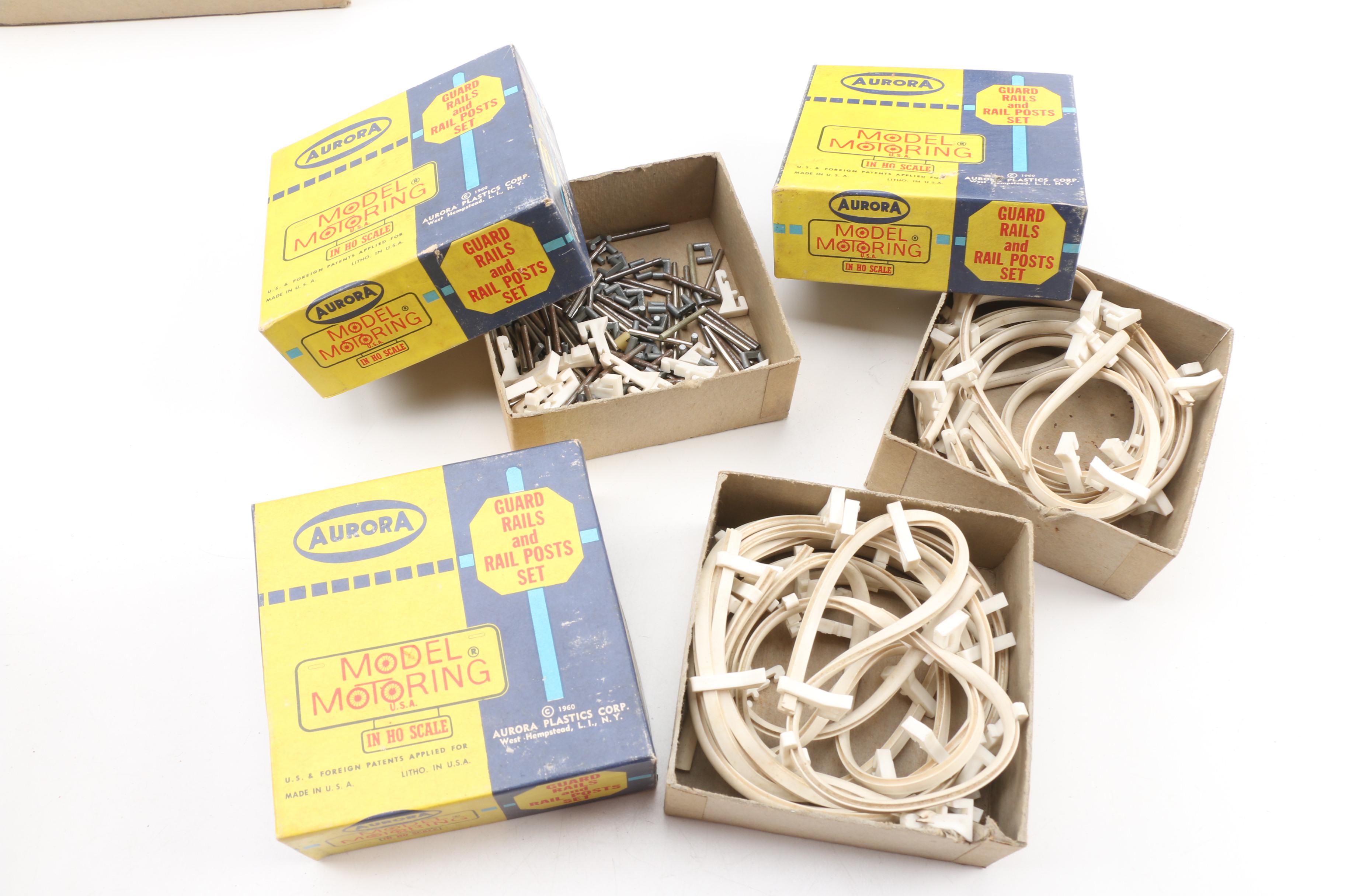 Aurora Model Motoring HO Scale Roadways and Accessories, 1960s