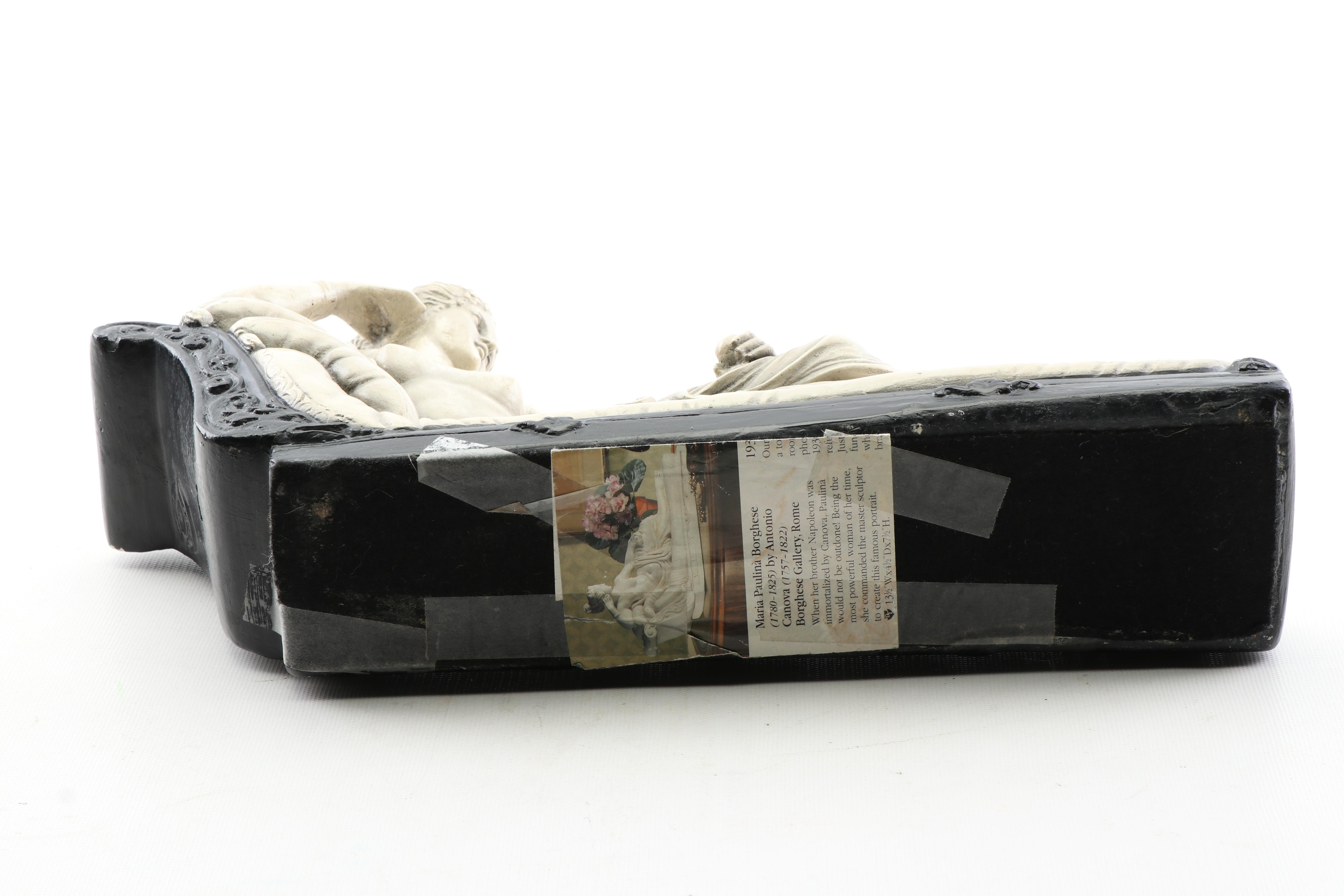 Replica Sculpture after Antonio Canova "Paulina Borghese as Venus Victrix"