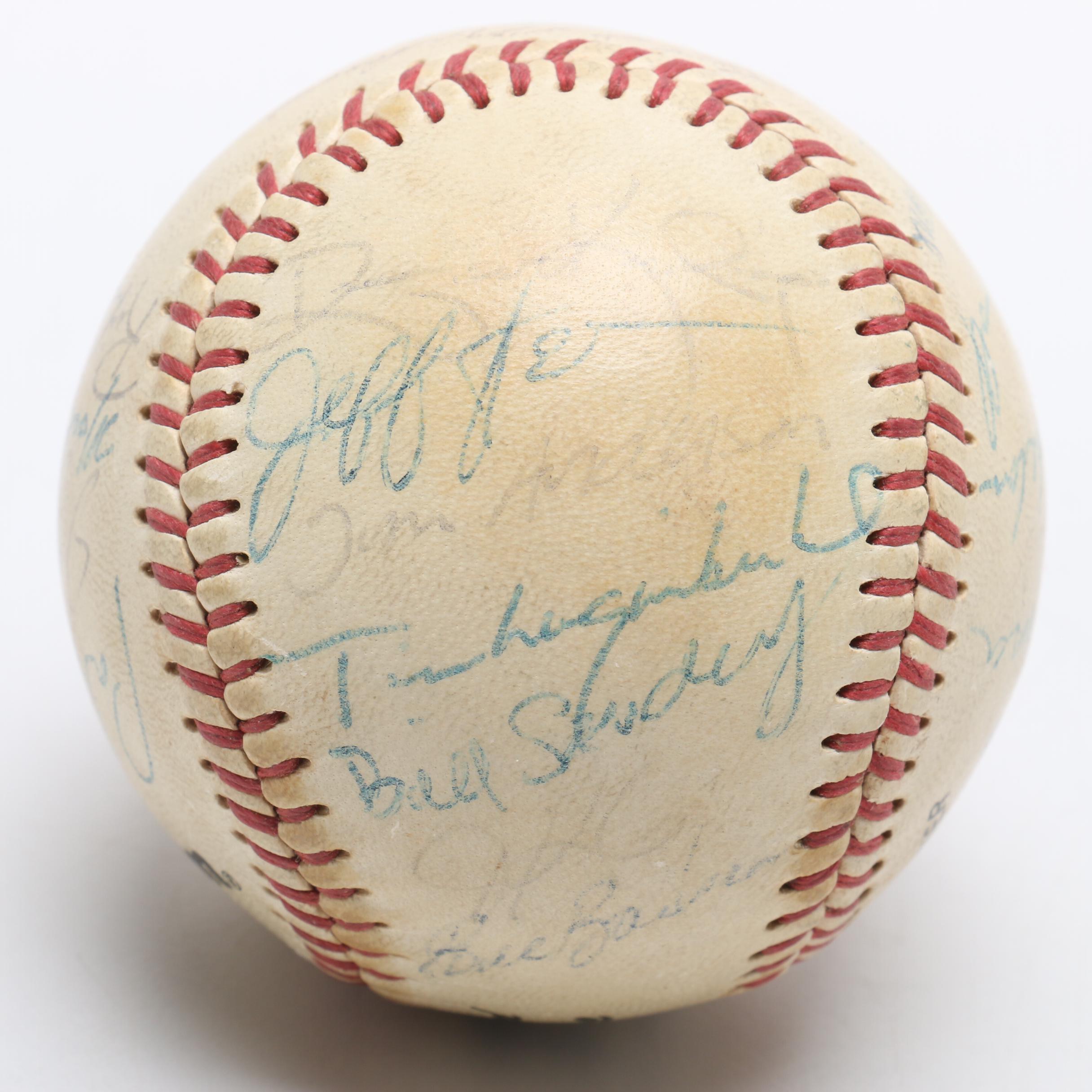 1980s Kentucky Signed Baseball