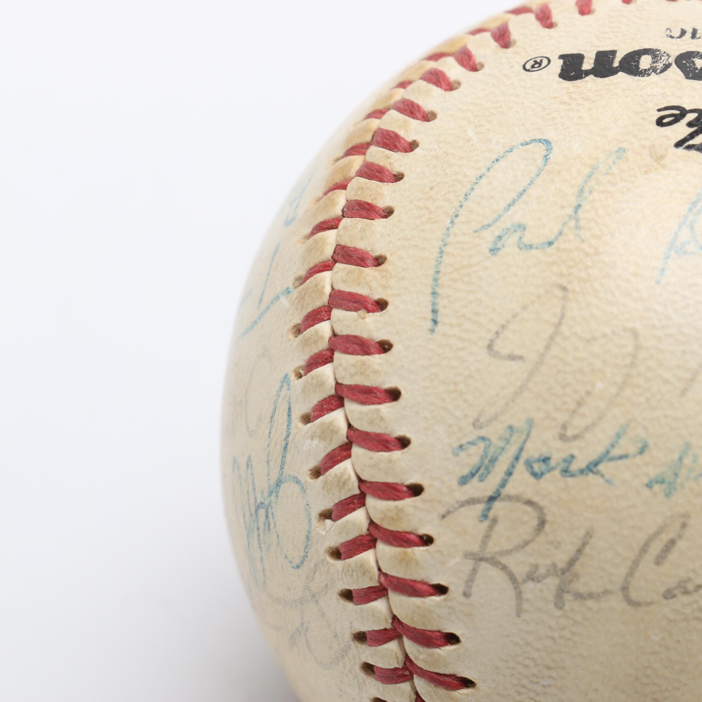1980s Kentucky Signed Baseball