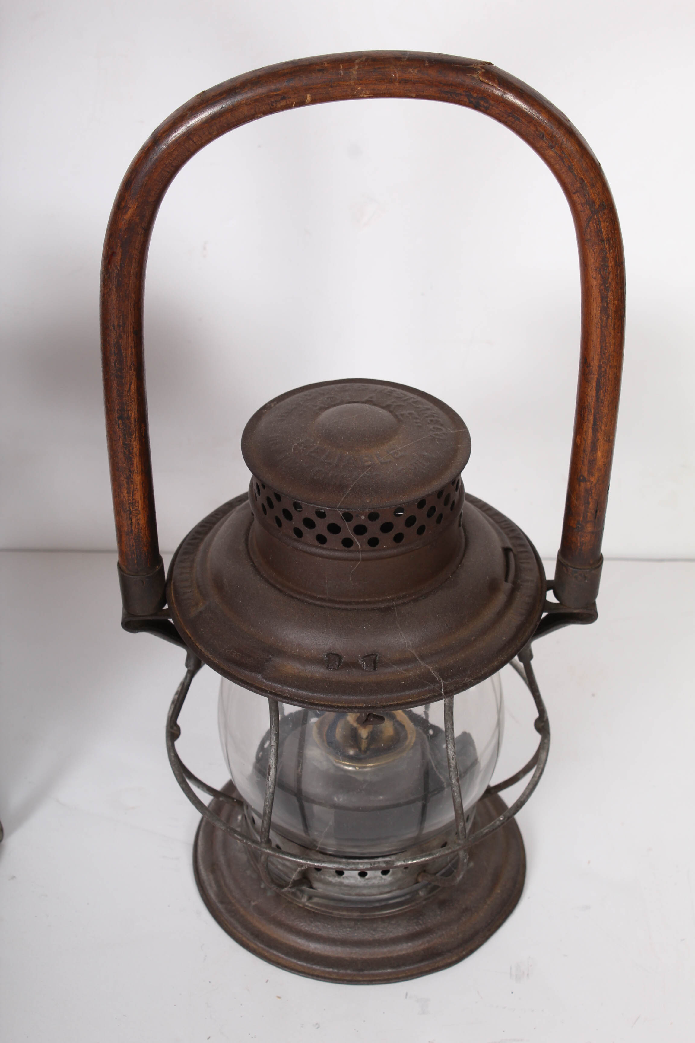 Antique Adlake Reliable and Dietz Vesta Railroad Lanterns