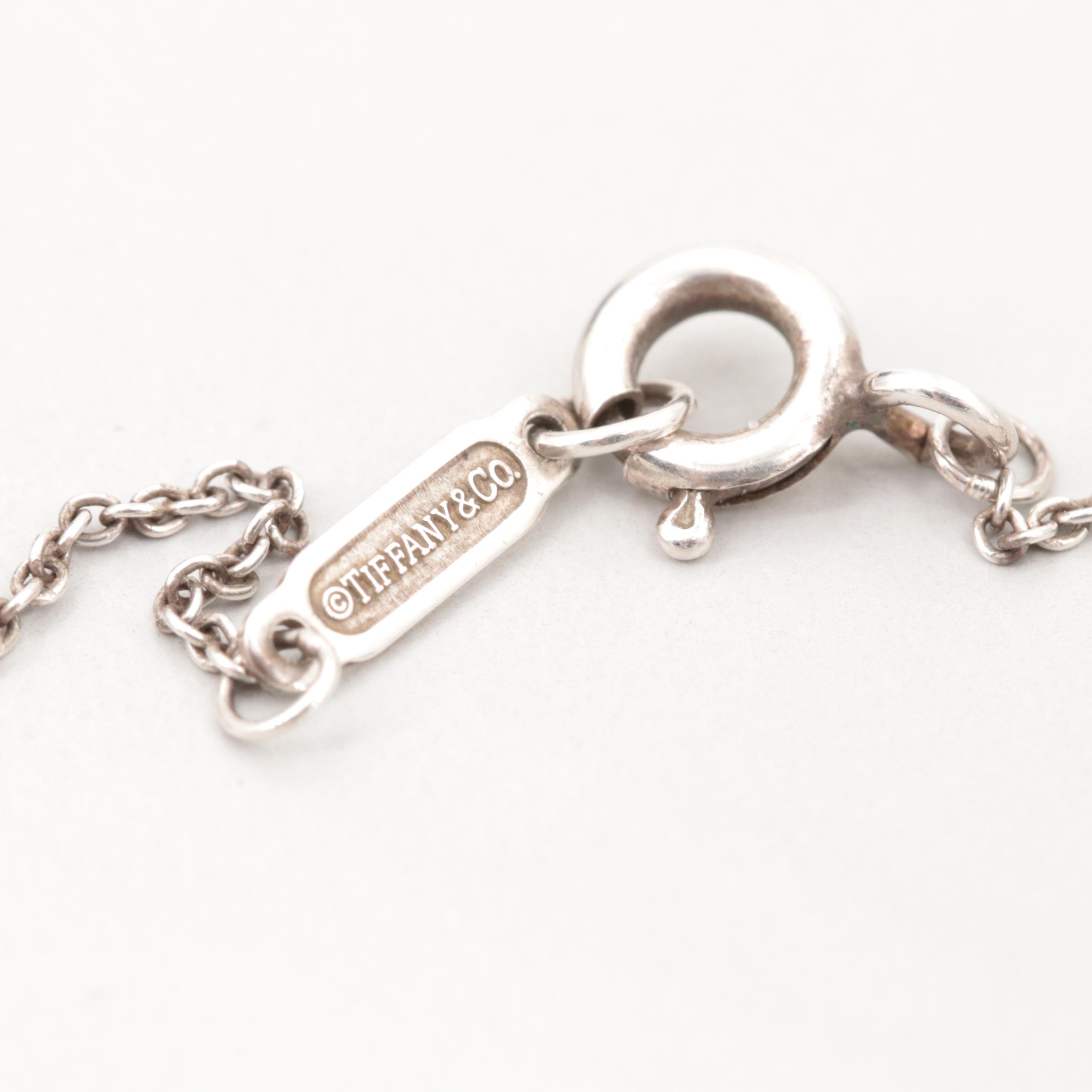 Paloma Picasso for Tiffany & Co. Sterling Silver Dove Sphere Pendant Necklace