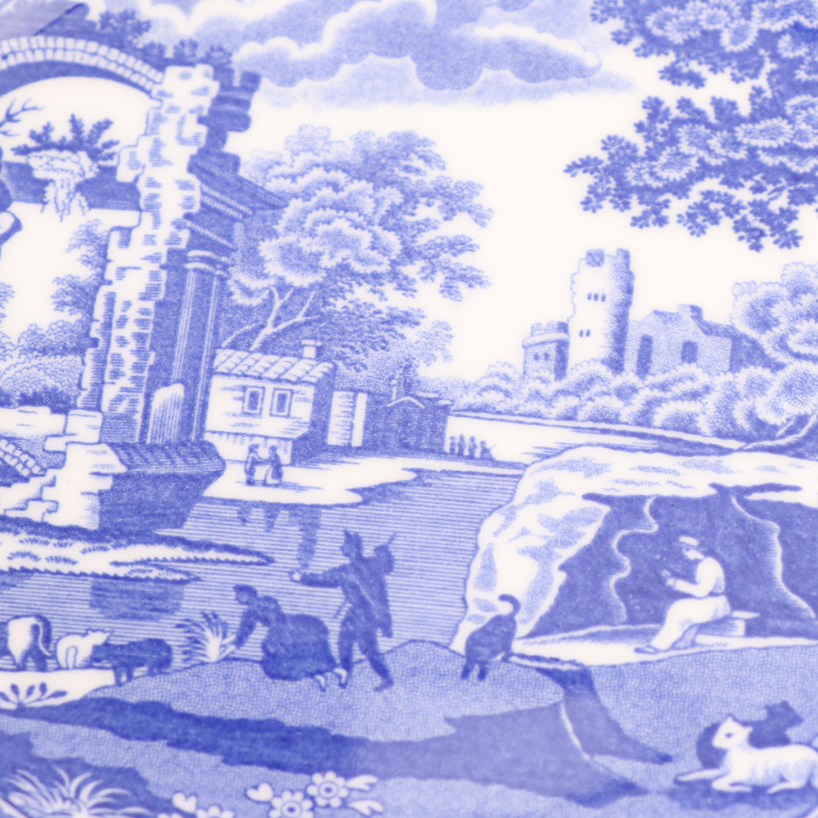 Spode "Blue Italian" Transfer-Printed Dinnerware