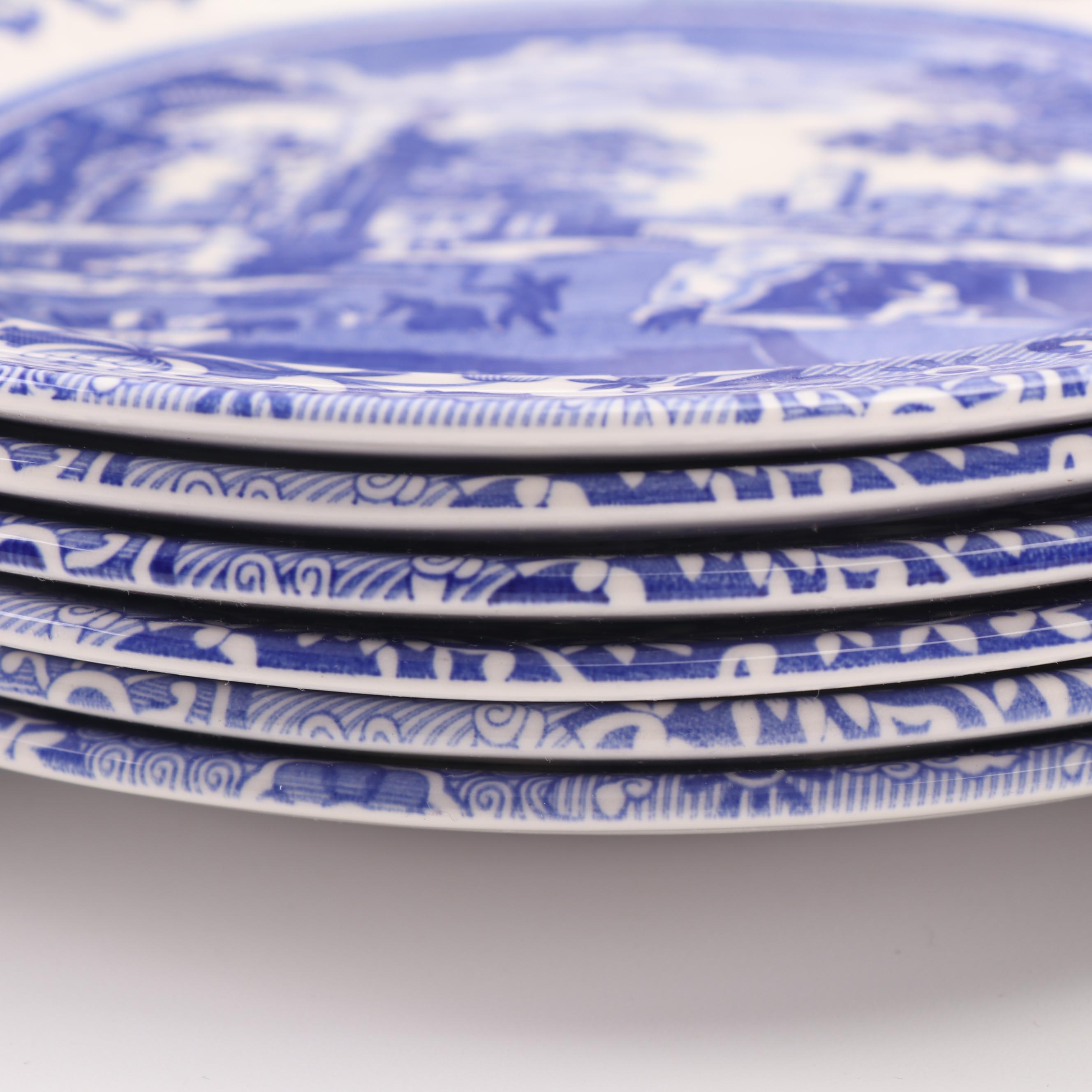 Spode "Blue Italian" Transfer-Printed Dinnerware