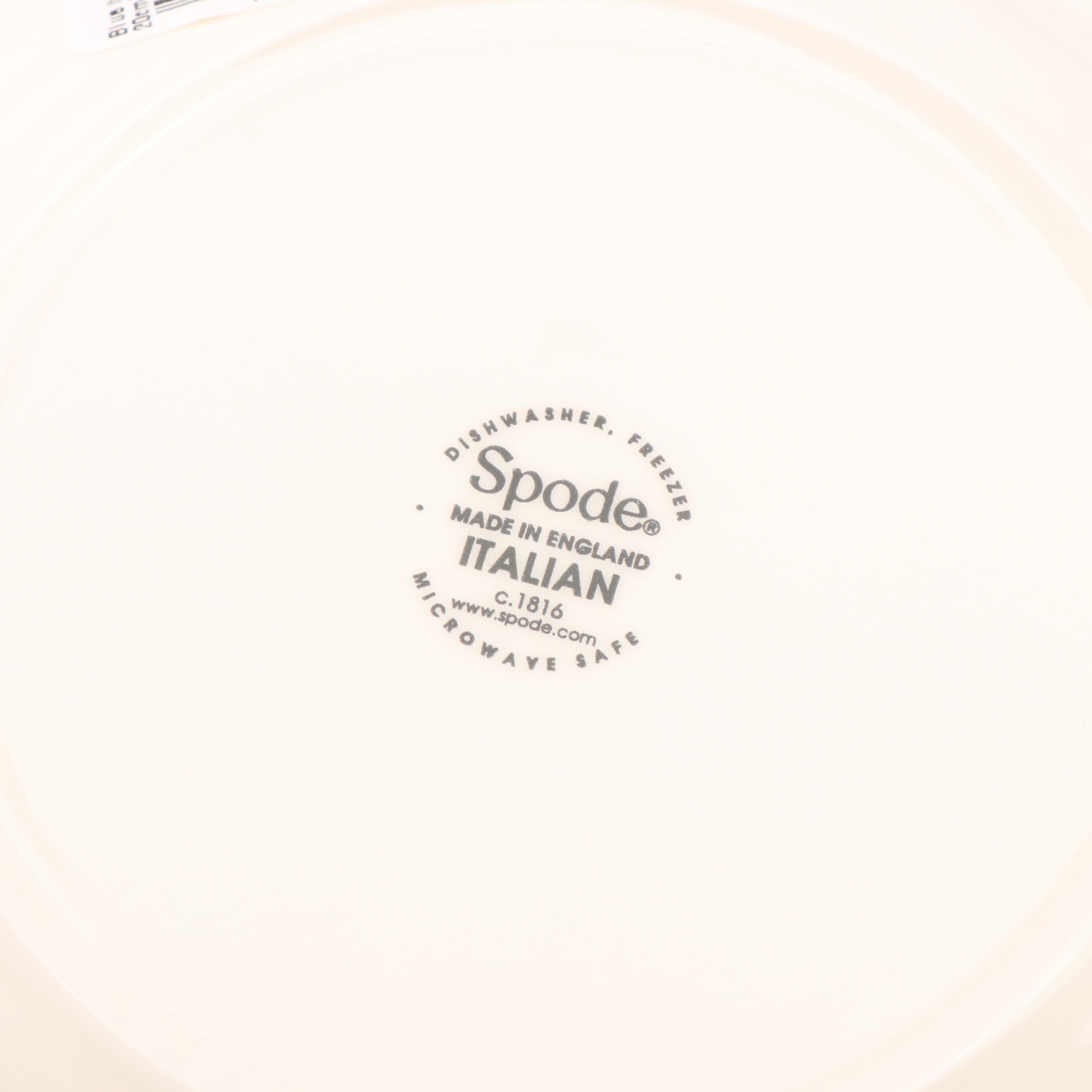 Spode "Blue Italian" Transfer-Printed Dinnerware