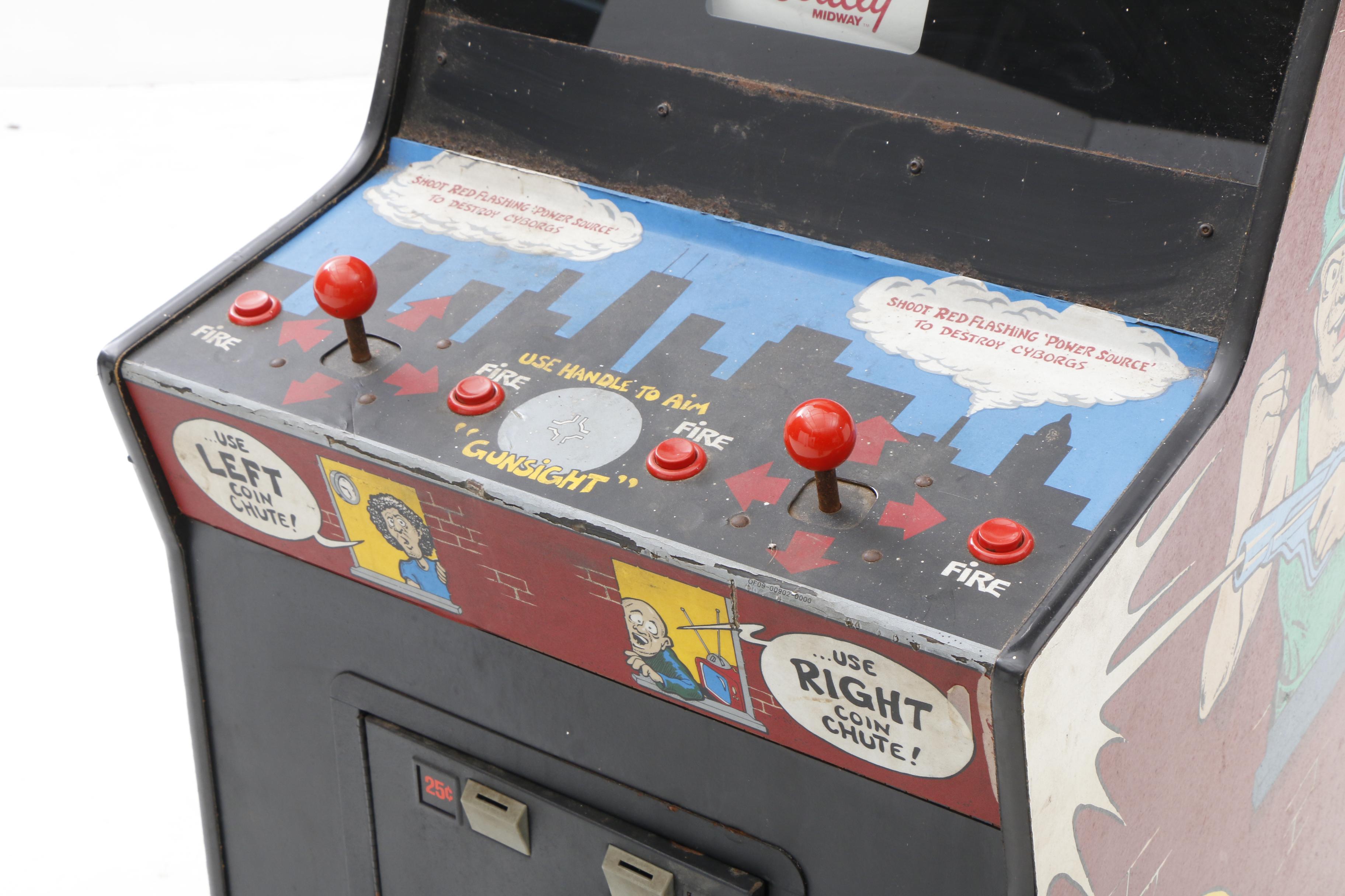 Bally "Blasted" Arcade Cabinet
