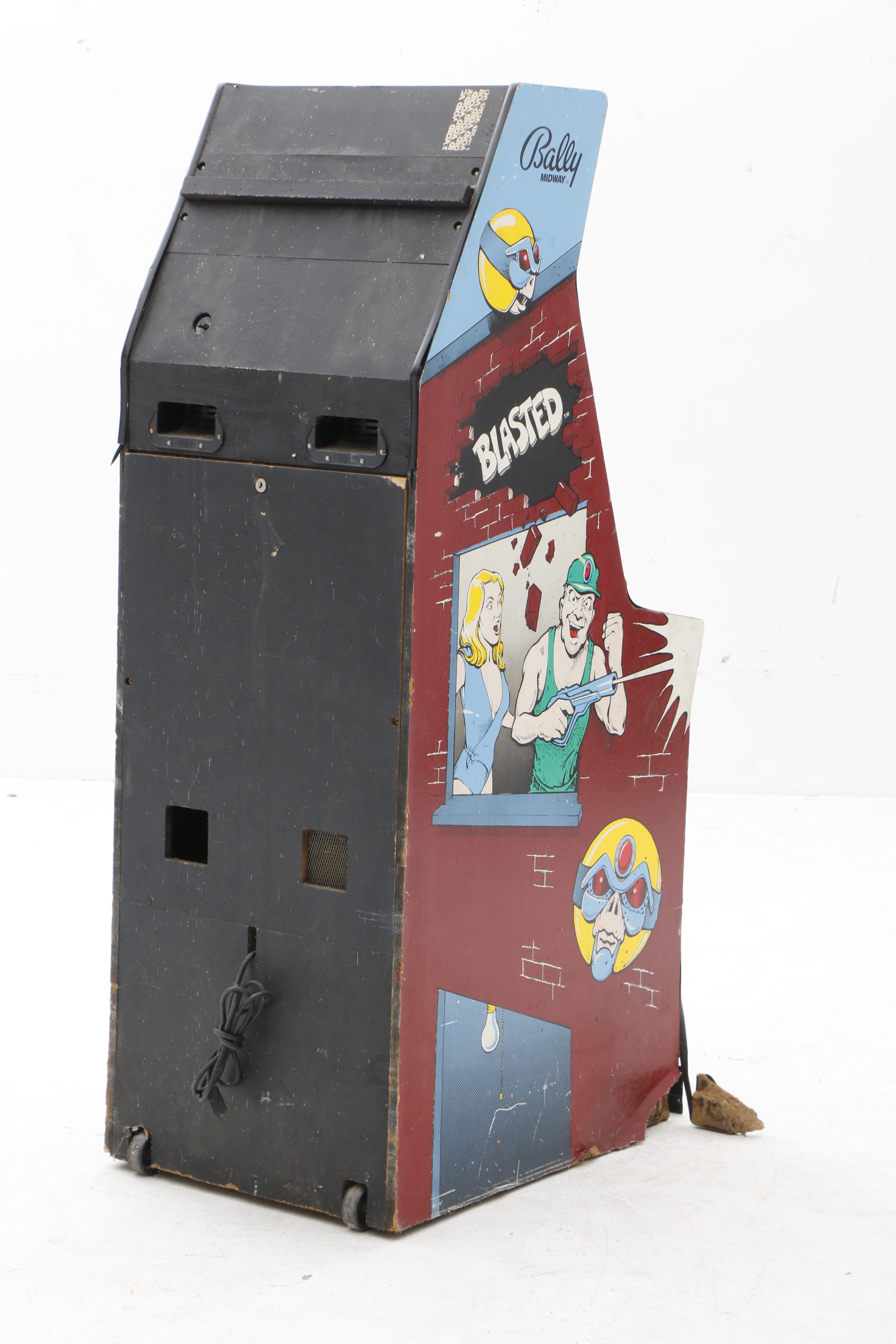 Bally "Blasted" Arcade Cabinet