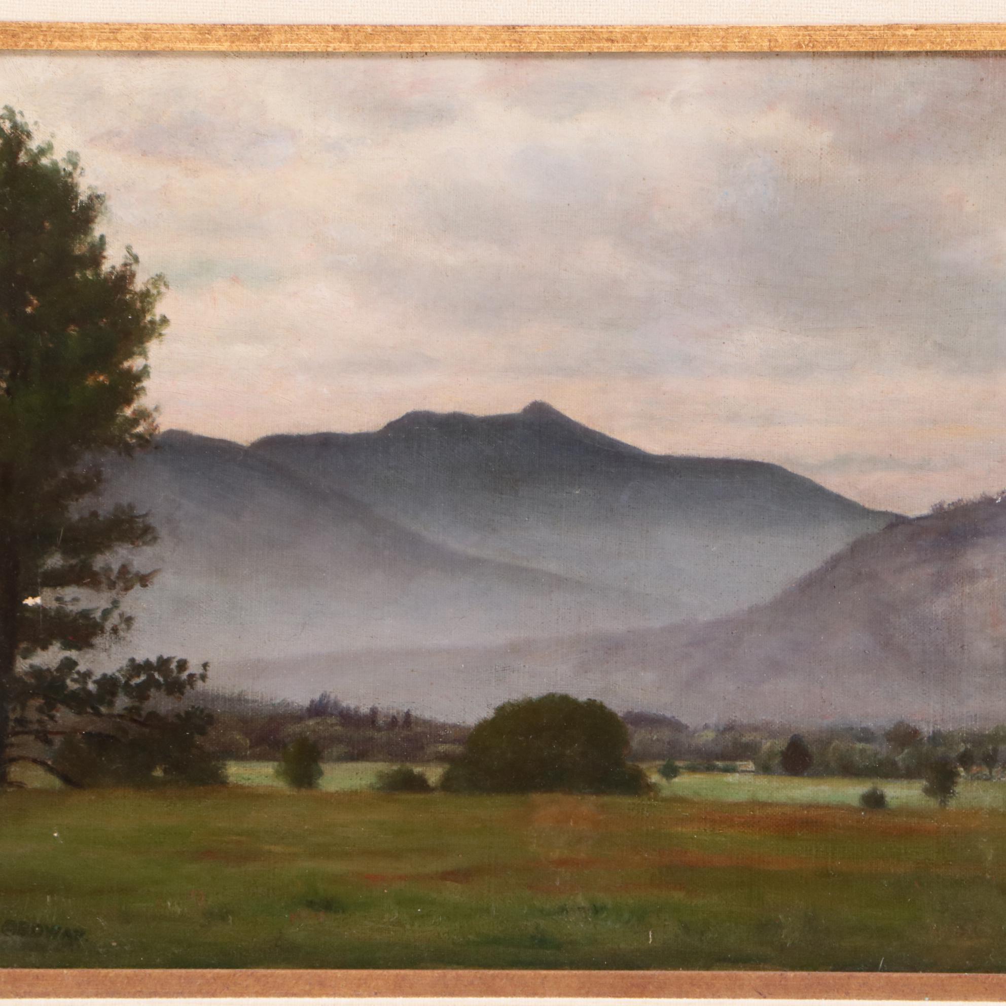 Alfred Ordway Landscape Oil Painting