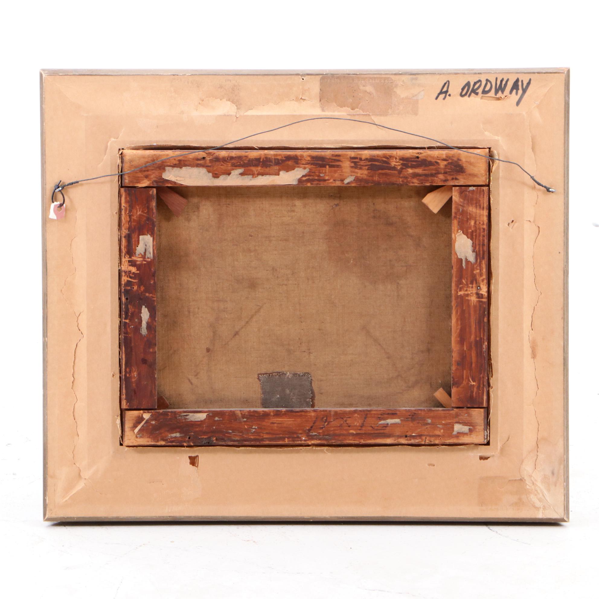 Alfred Ordway Landscape Oil Painting