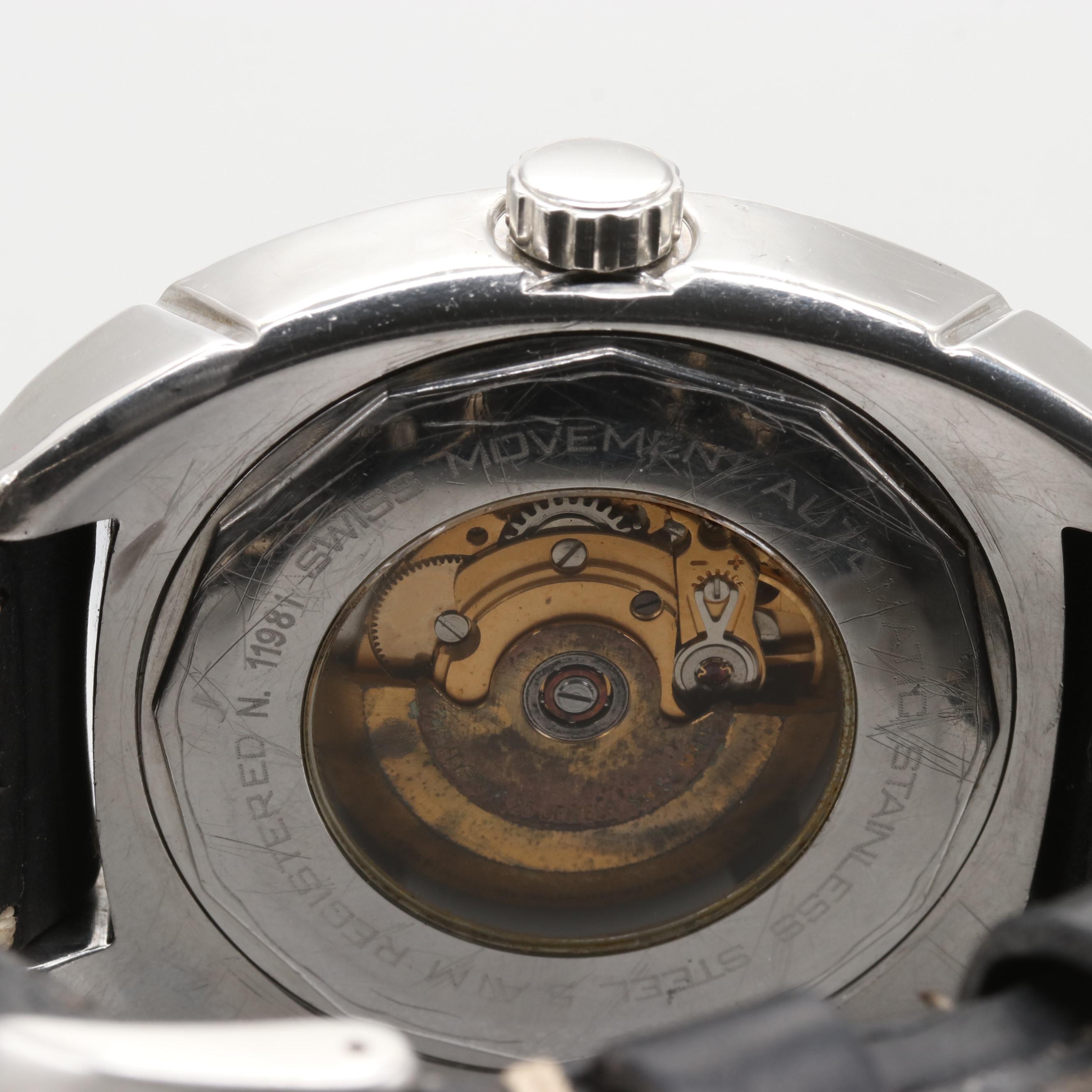 Locman 1970 Automatic Watch With Diamond Bezel