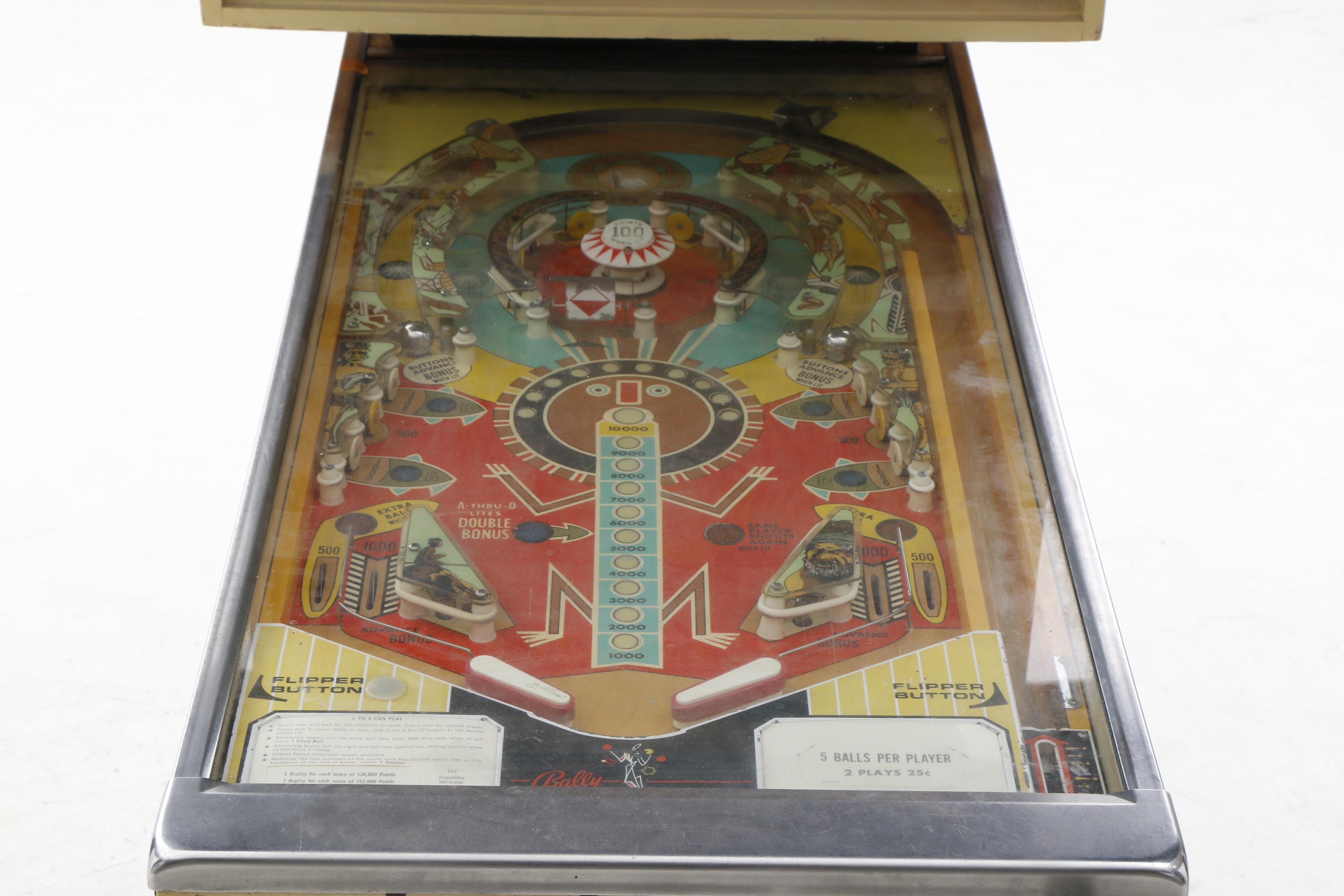 Ca. 1974 Bally "Boomerang" Pinball Machine