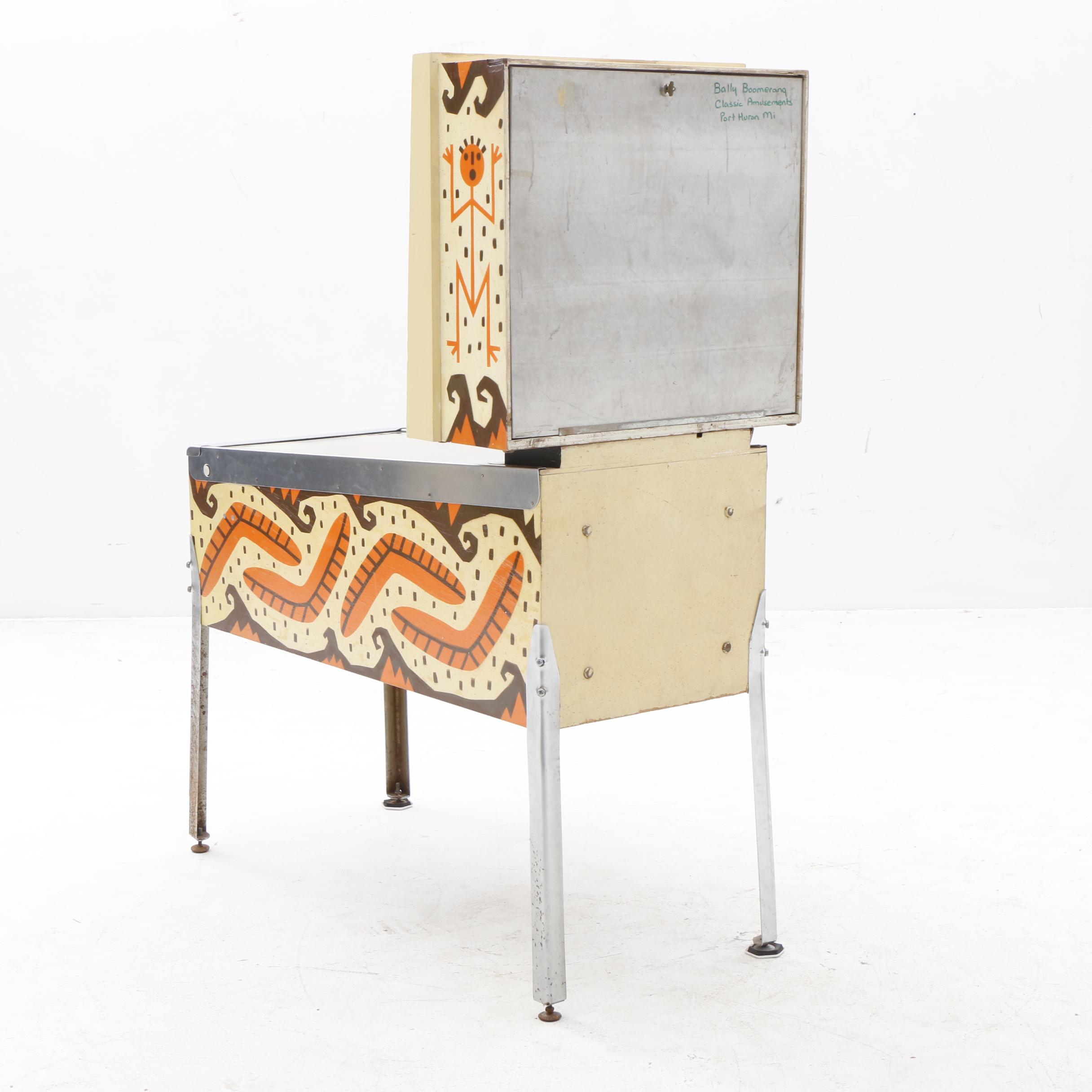 Ca. 1974 Bally "Boomerang" Pinball Machine