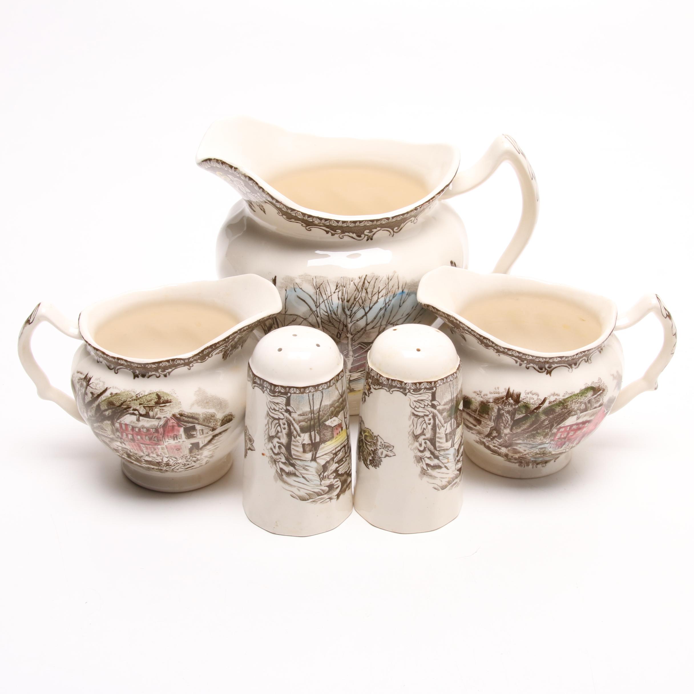 Johnson Brothers "Friendly Village" Pattern Dinnerware