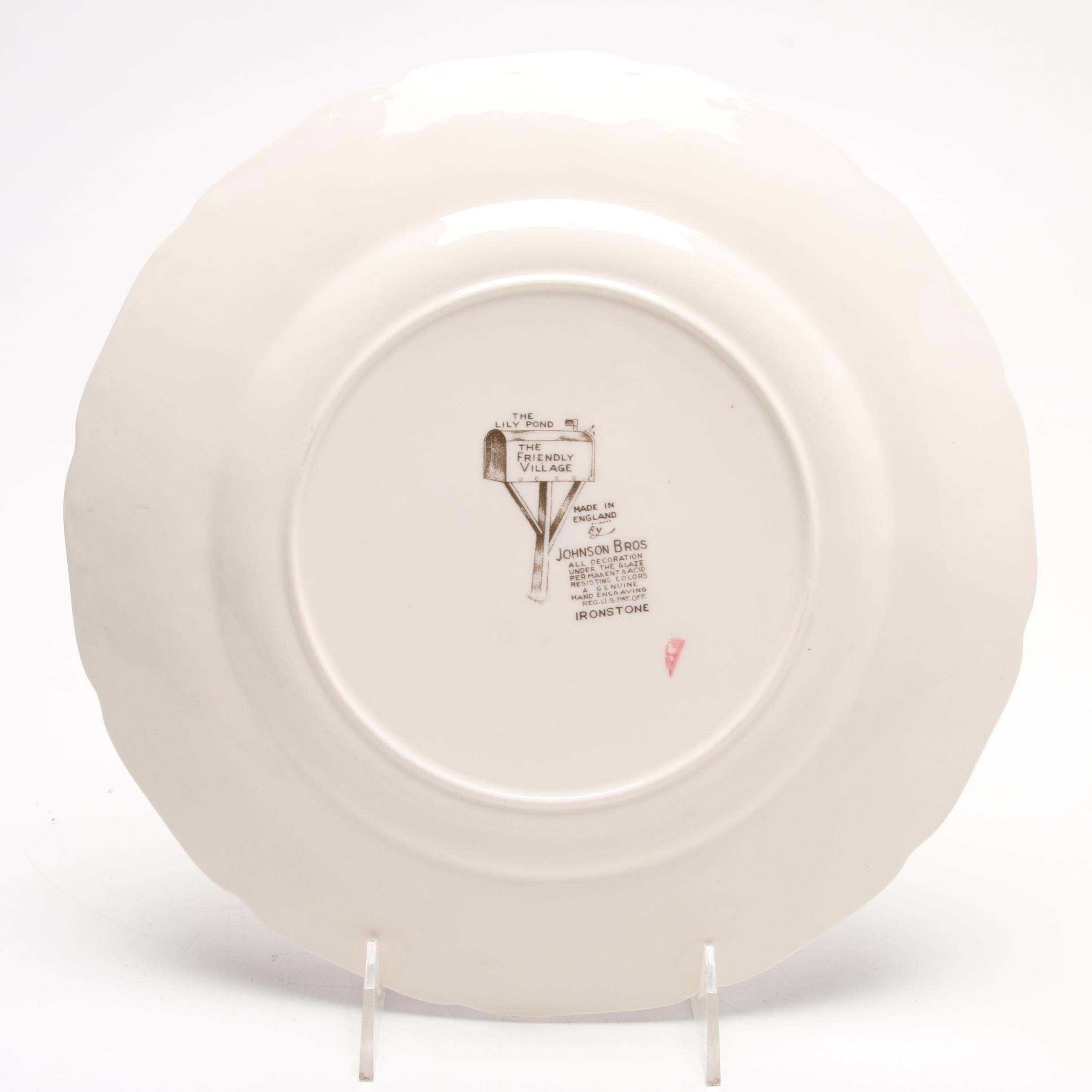 Johnson Brothers "Friendly Village" Pattern Dinnerware