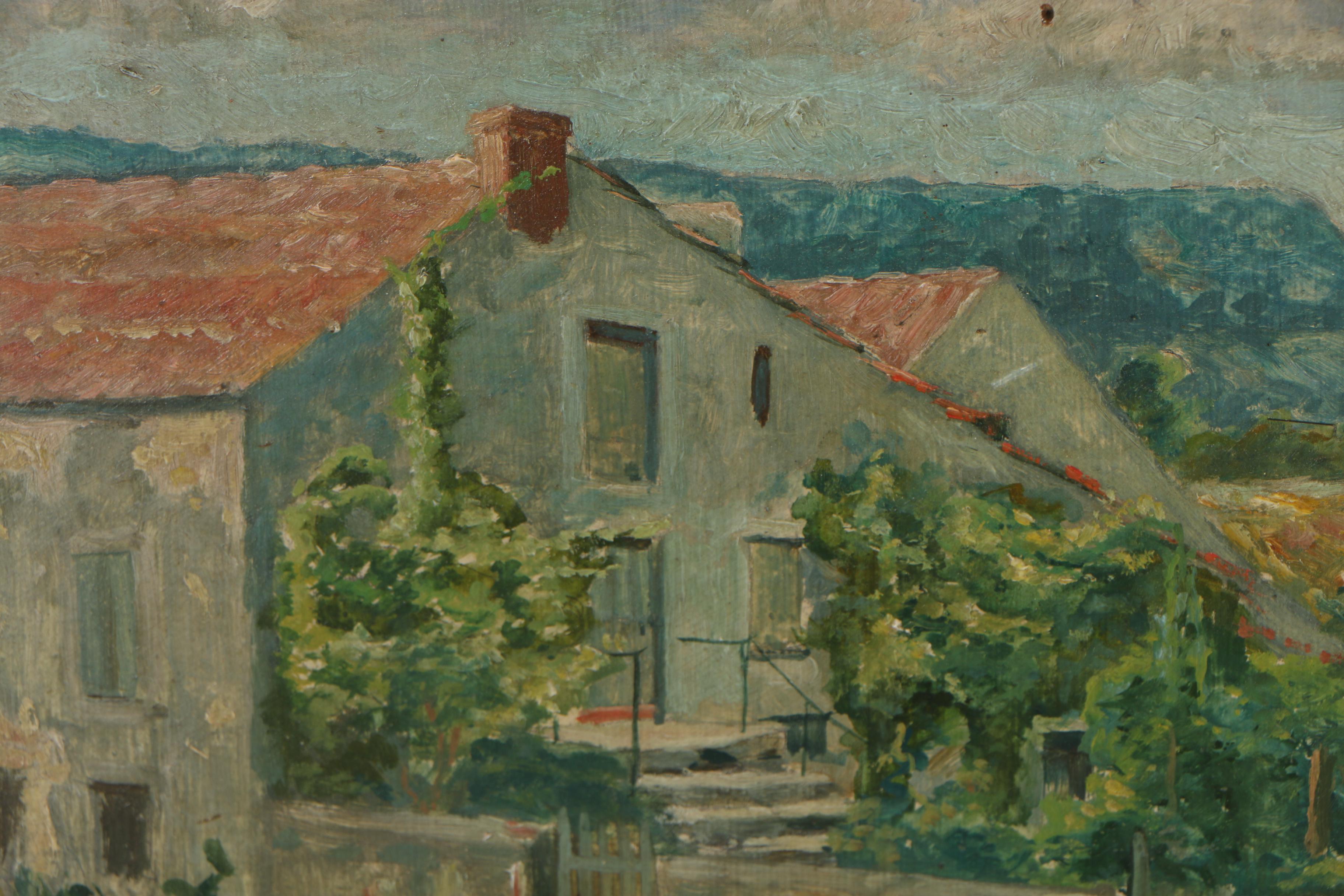 Paul Sample Oil Painting