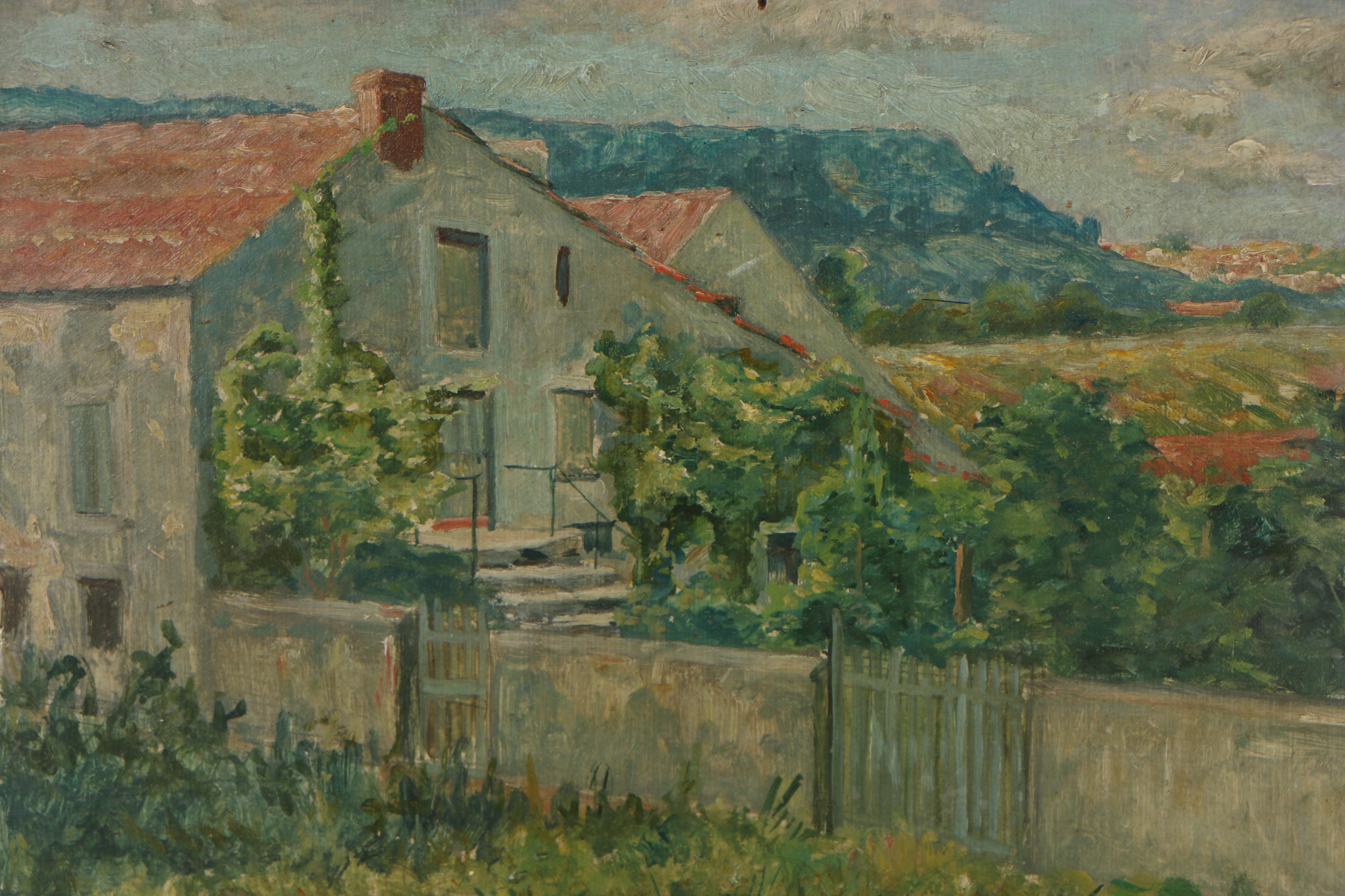 Paul Sample Oil Painting