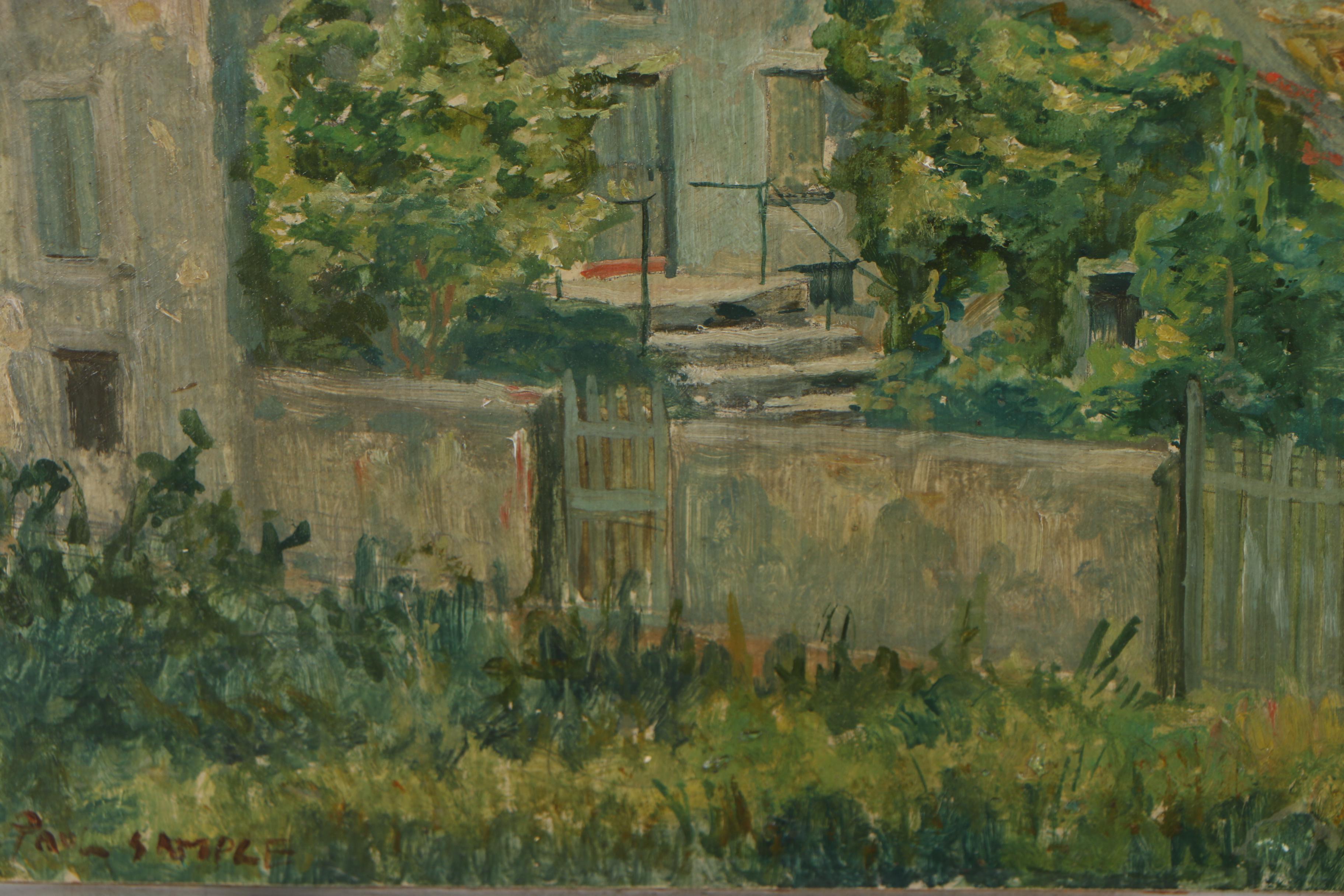 Paul Sample Oil Painting