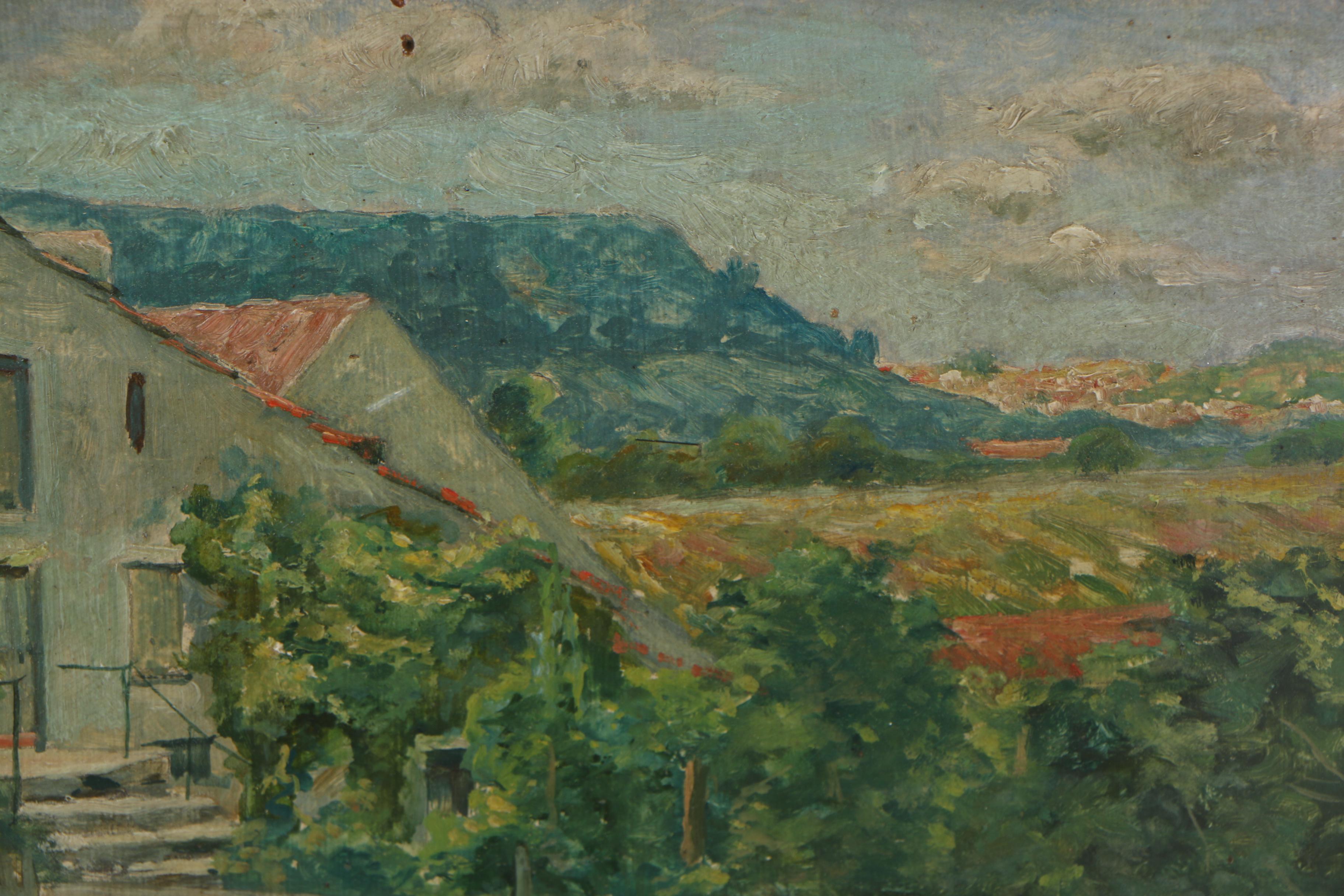 Paul Sample Oil Painting