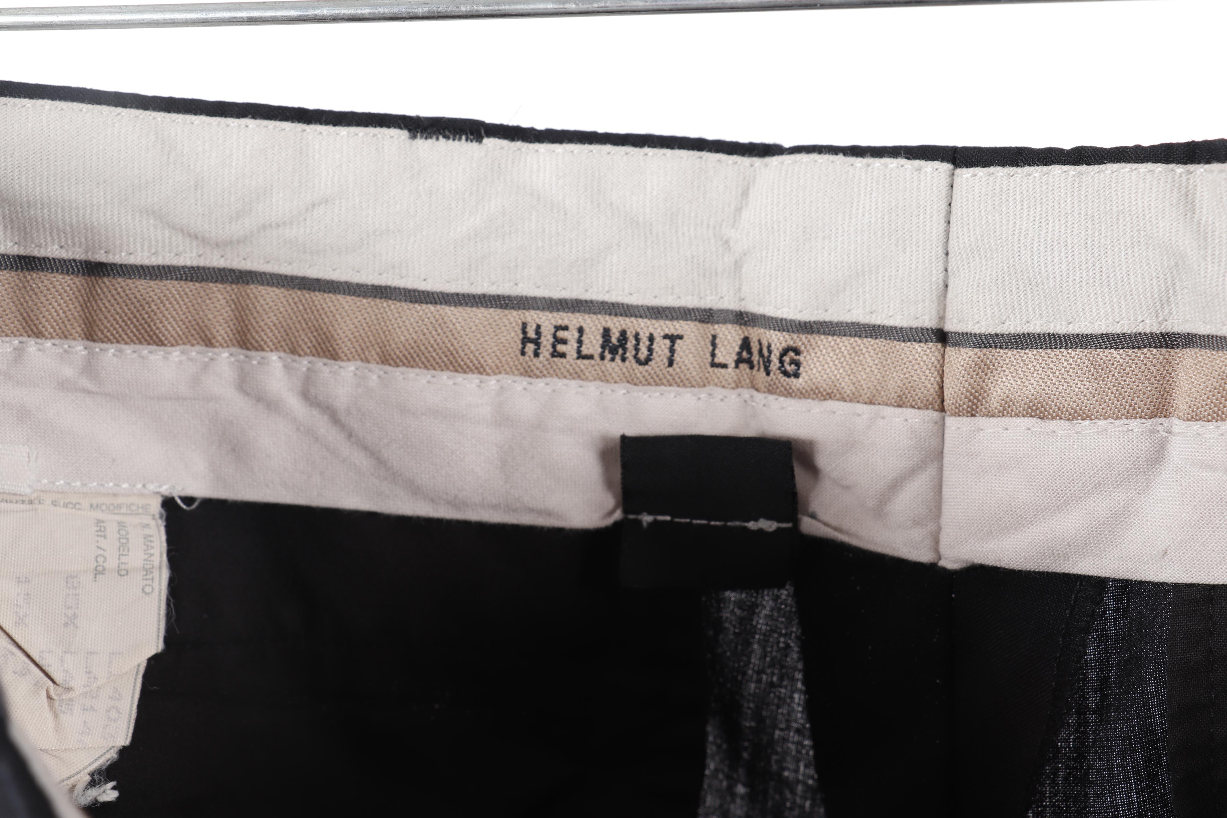 Men's Prada and Helmut Lang Slacks