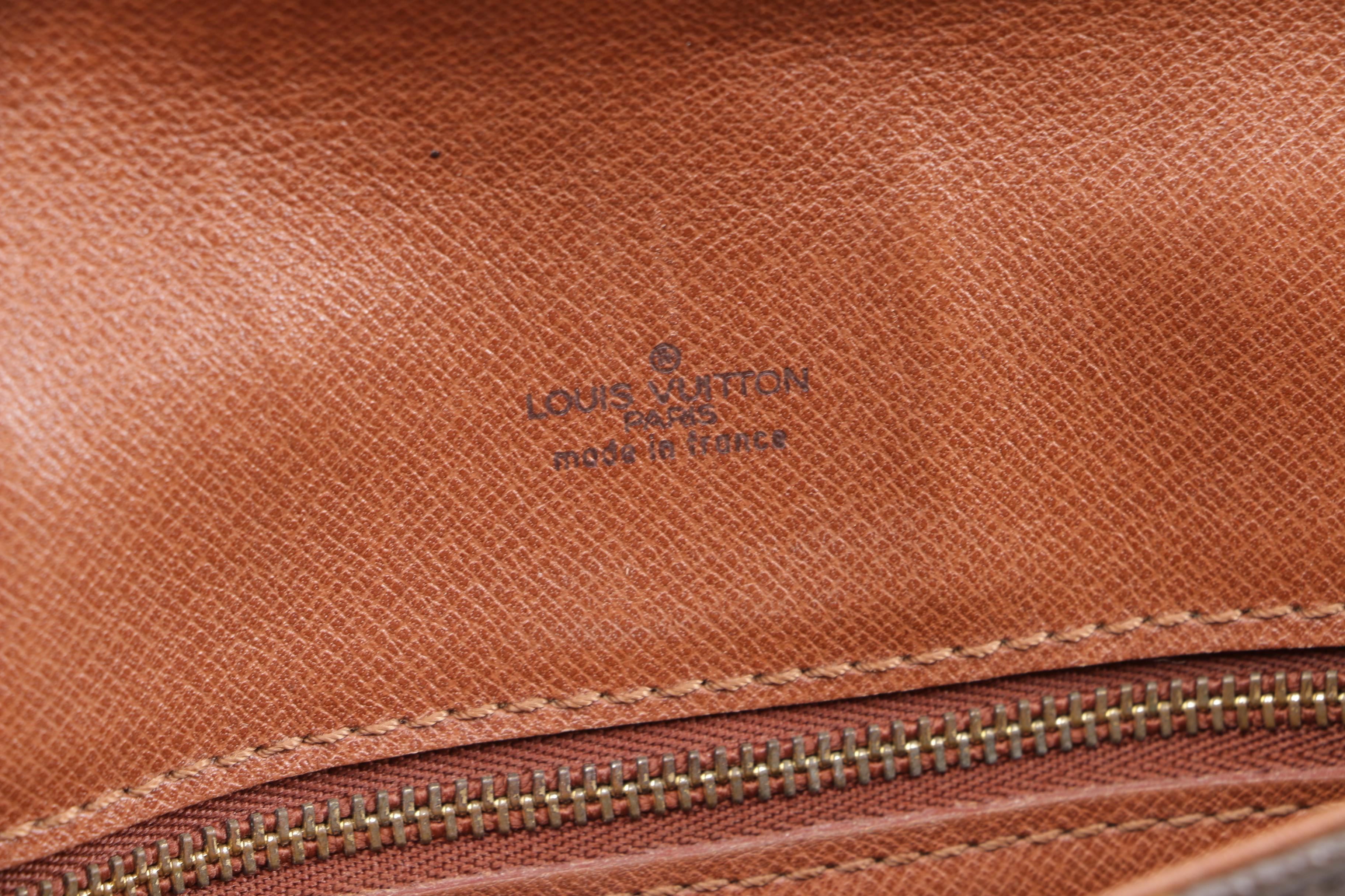 1988 Vintage Louis Vuitton Paris Monogram Canvas Chantilly MM Crossbody Bag