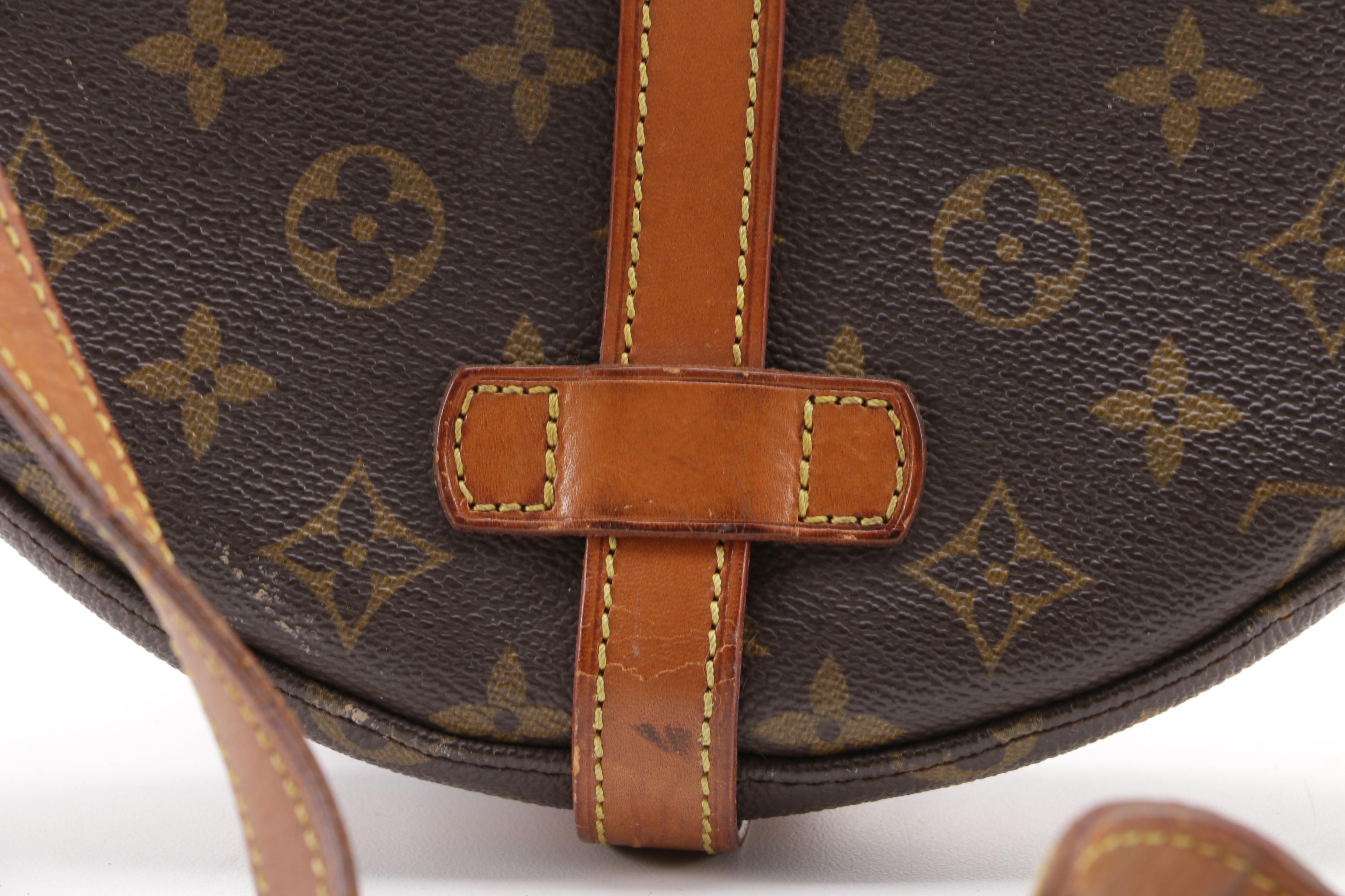 1988 Vintage Louis Vuitton Paris Monogram Canvas Chantilly MM Crossbody Bag