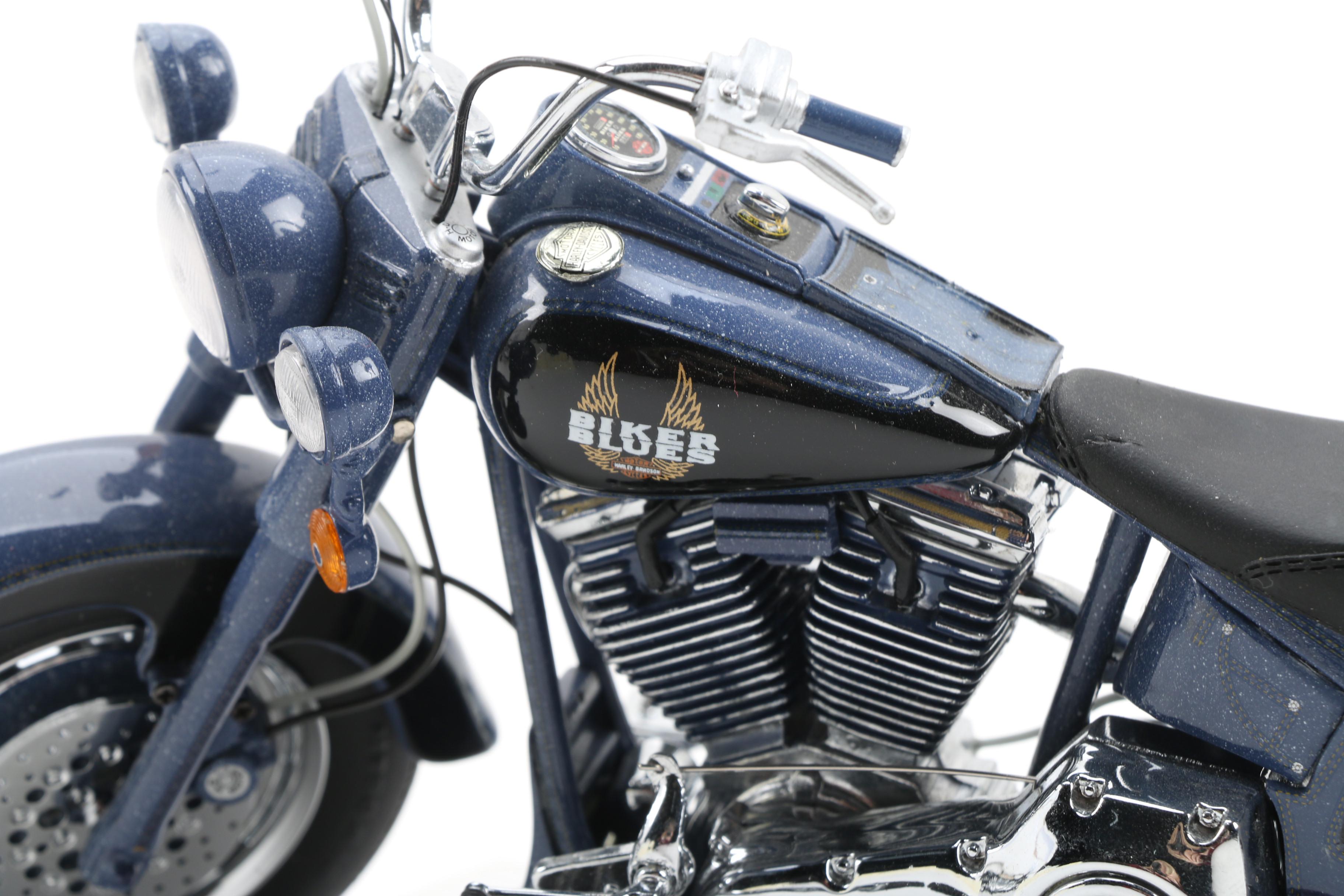 Franklin Mint Harley-Davidson 1:10 Die-Cast Motorcycle Replicas