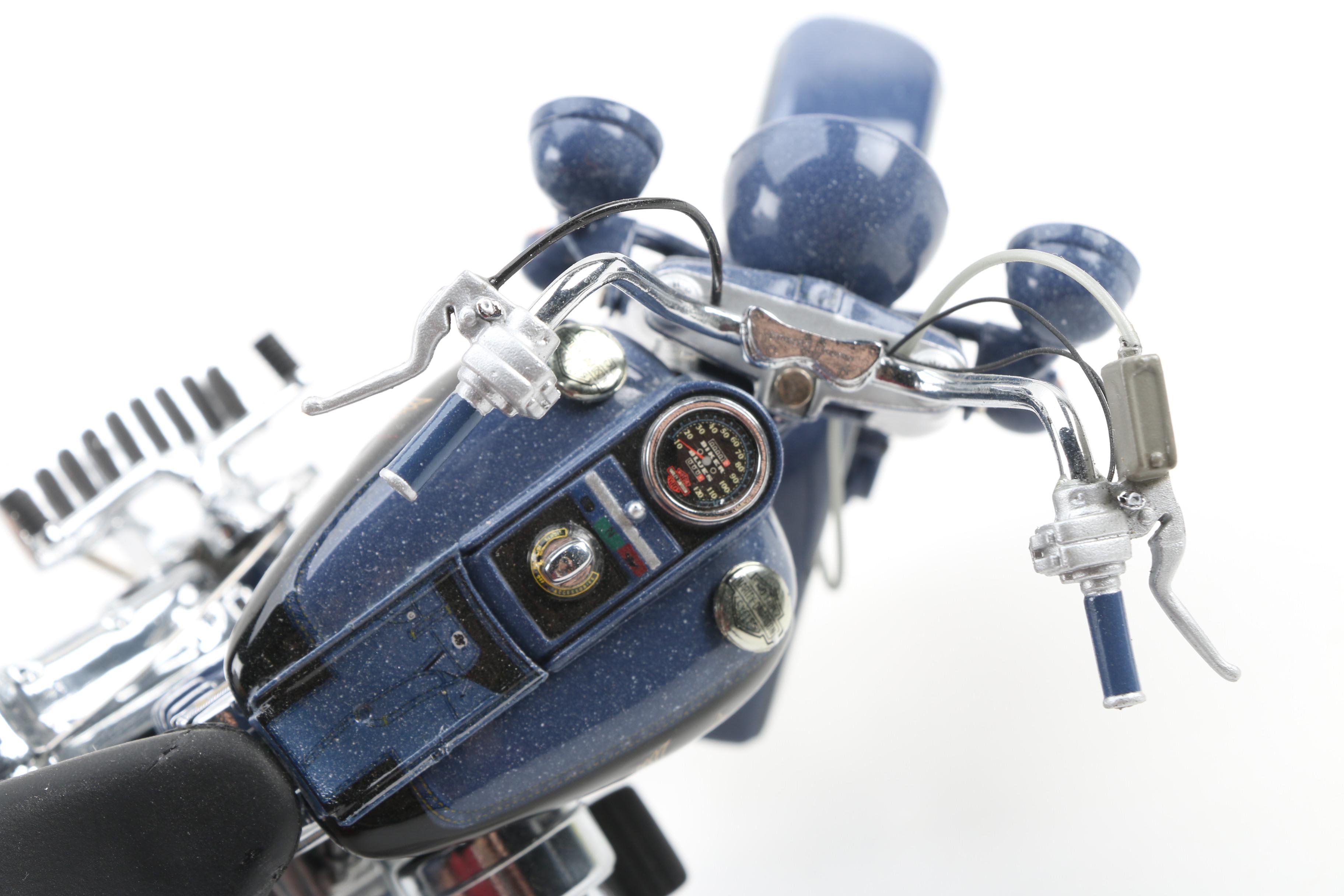 Franklin Mint Harley-Davidson 1:10 Die-Cast Motorcycle Replicas