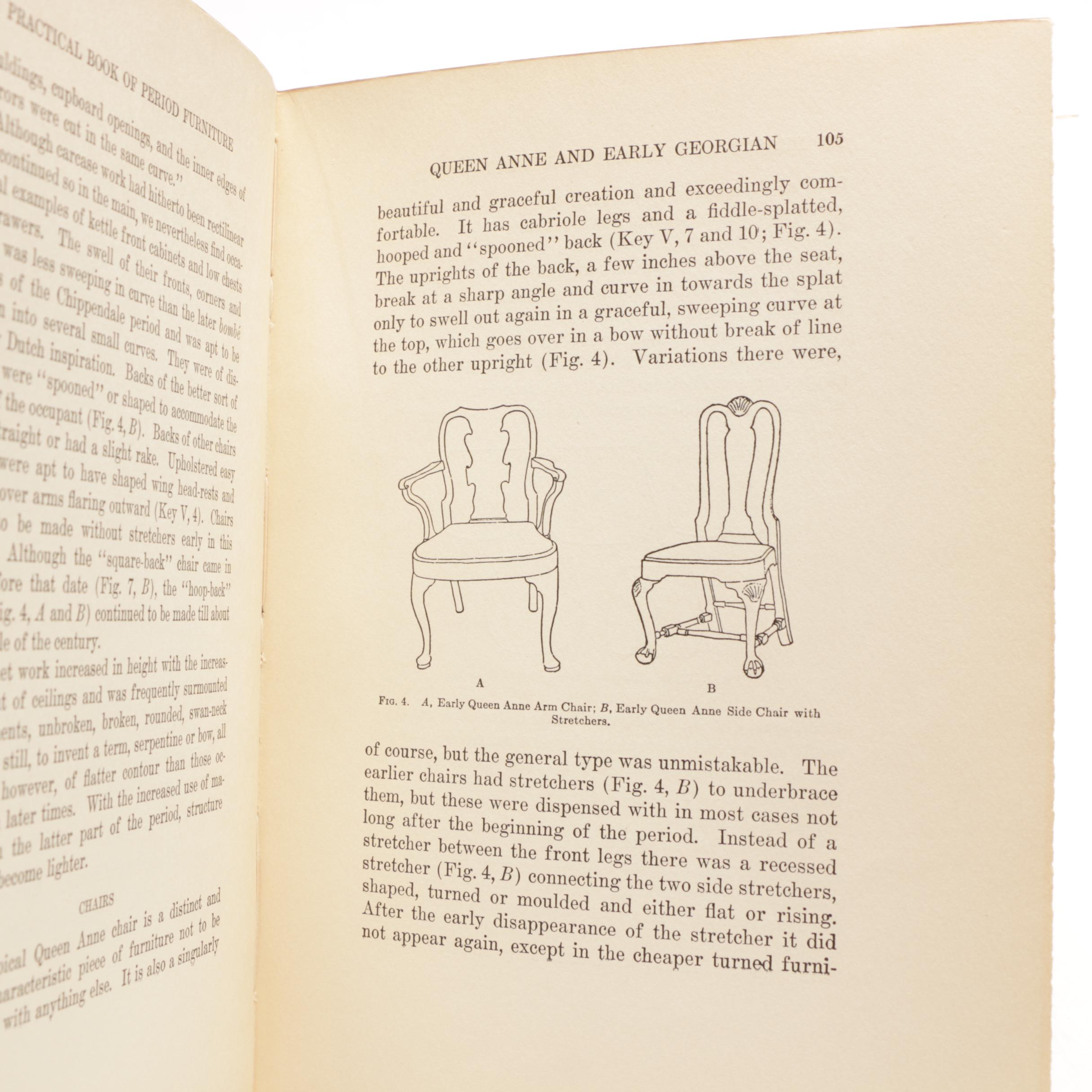 Antique to Vintage  Books on Furniture including First Edition