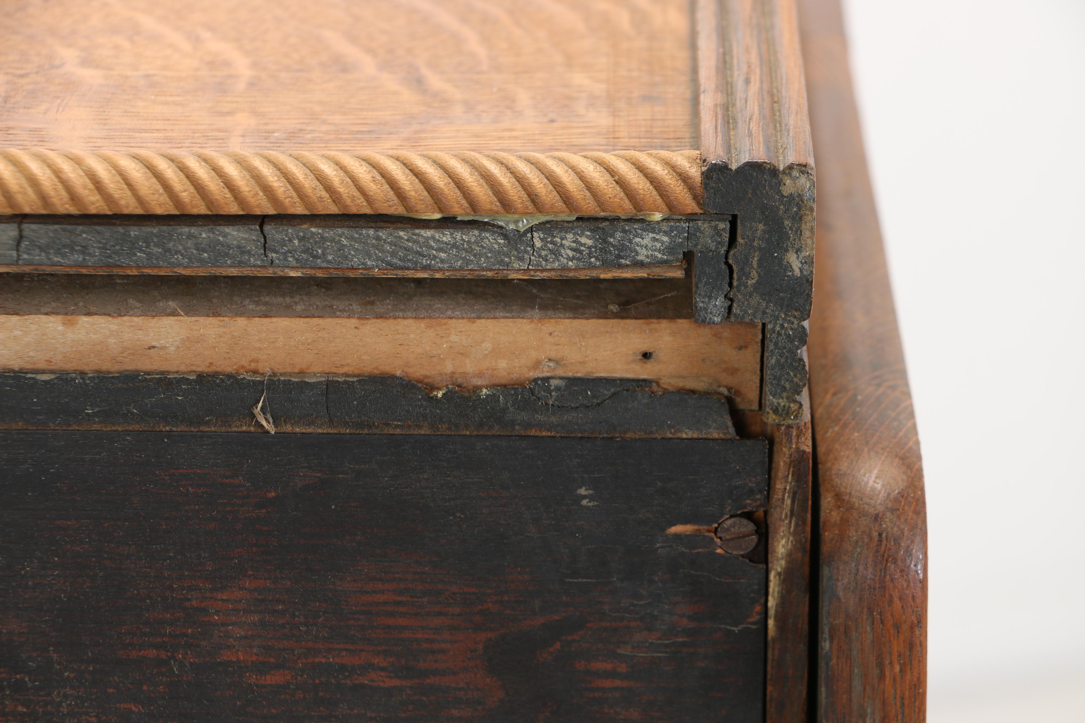 Oak Rolling Library Card Catalog by Yawman and Erbe Mfg. Co., Early 20th Century