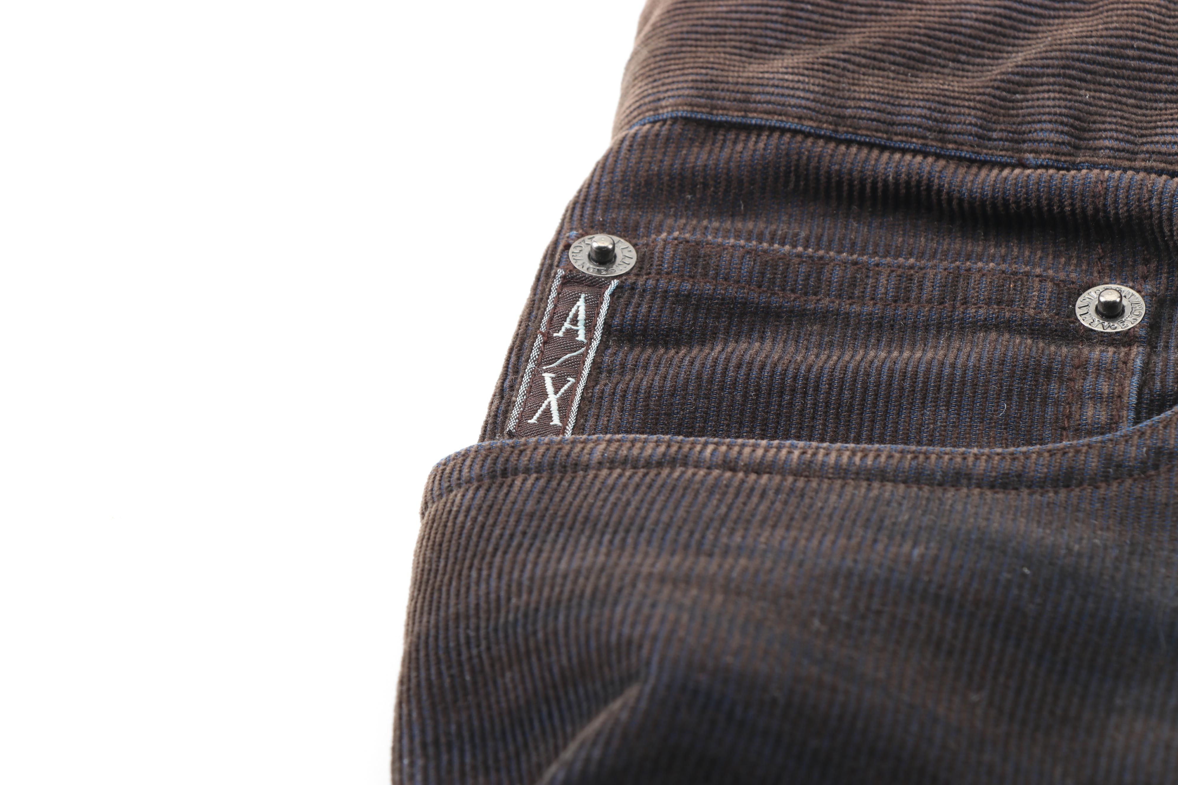 Men's Prada Jeans and A/X Armani Exchange Corduroys