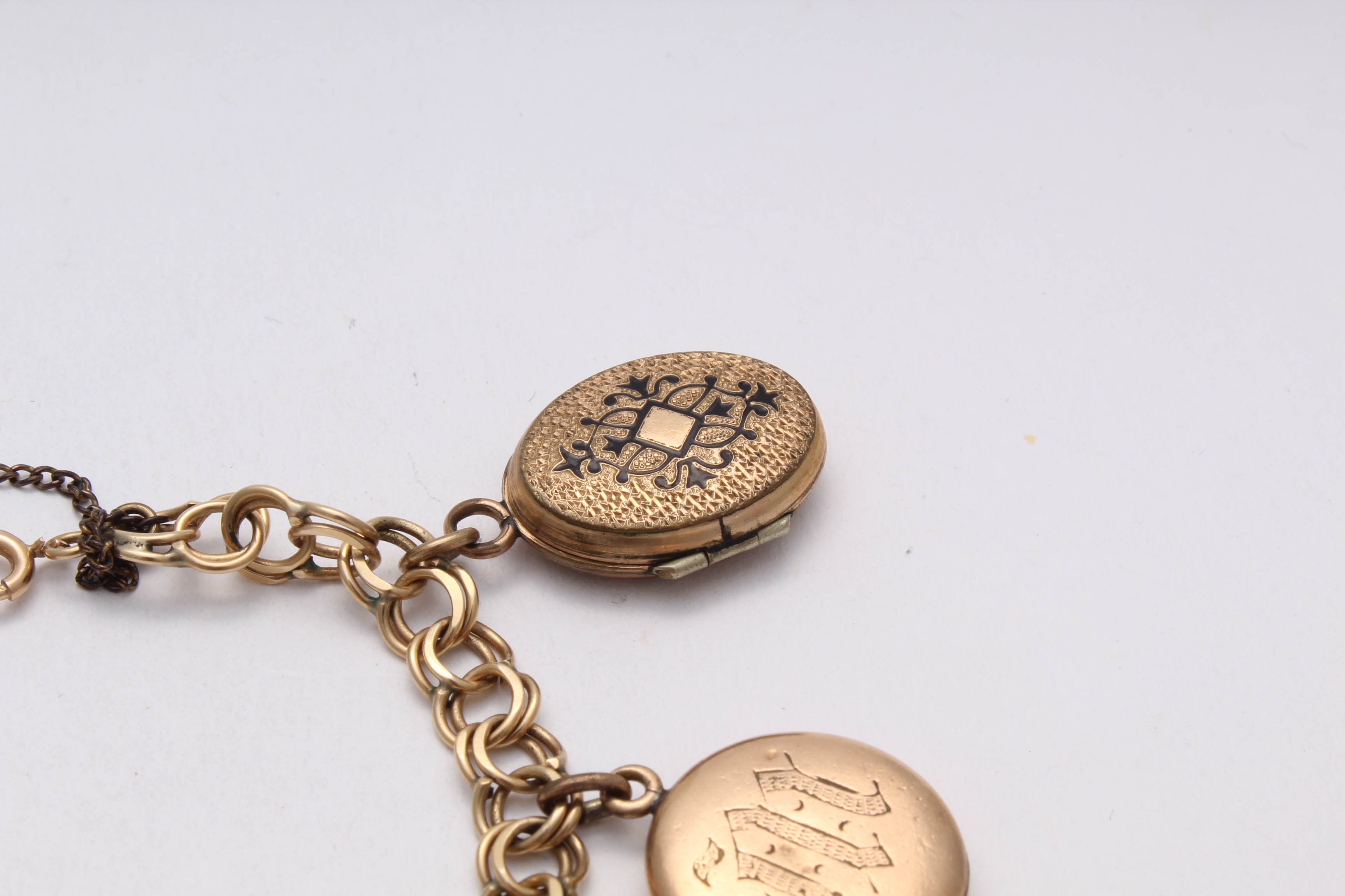 14K Yellow Gold Charm Bracelet