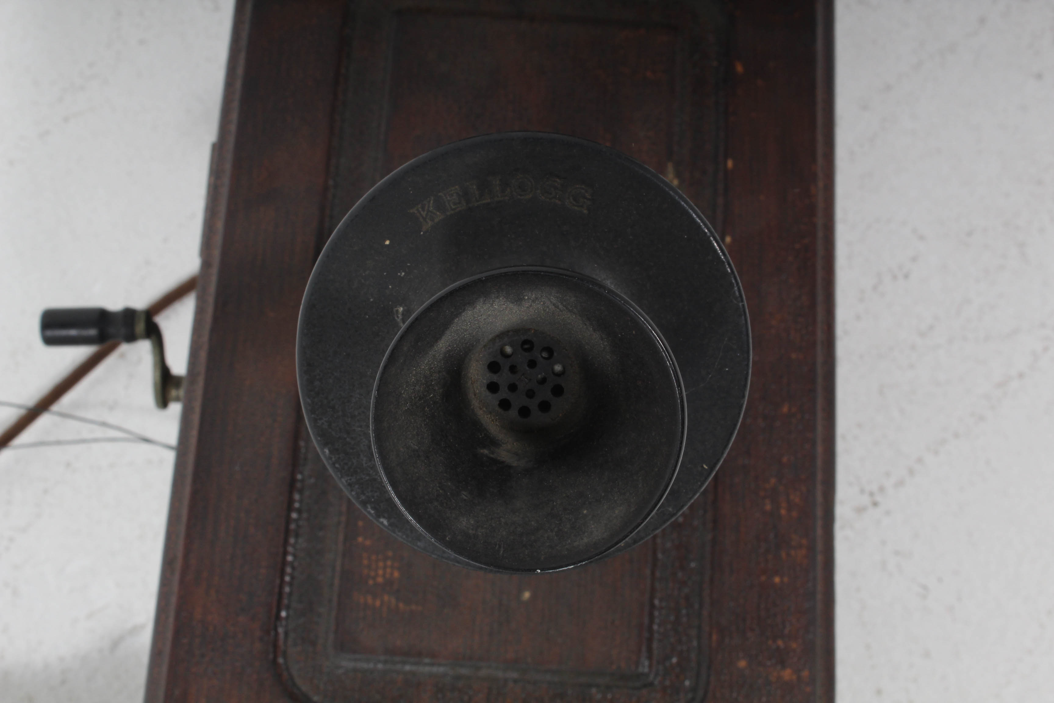 Antique Kellogg Wall Phone