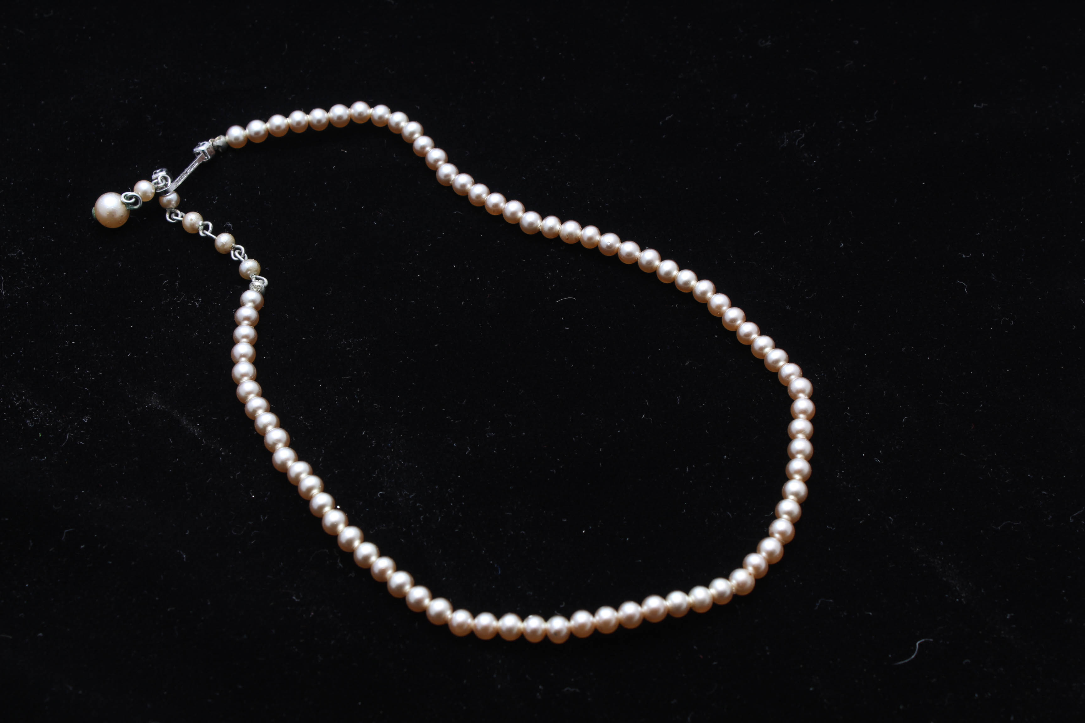 Vintage Costume Pearl Necklaces and Bracelets