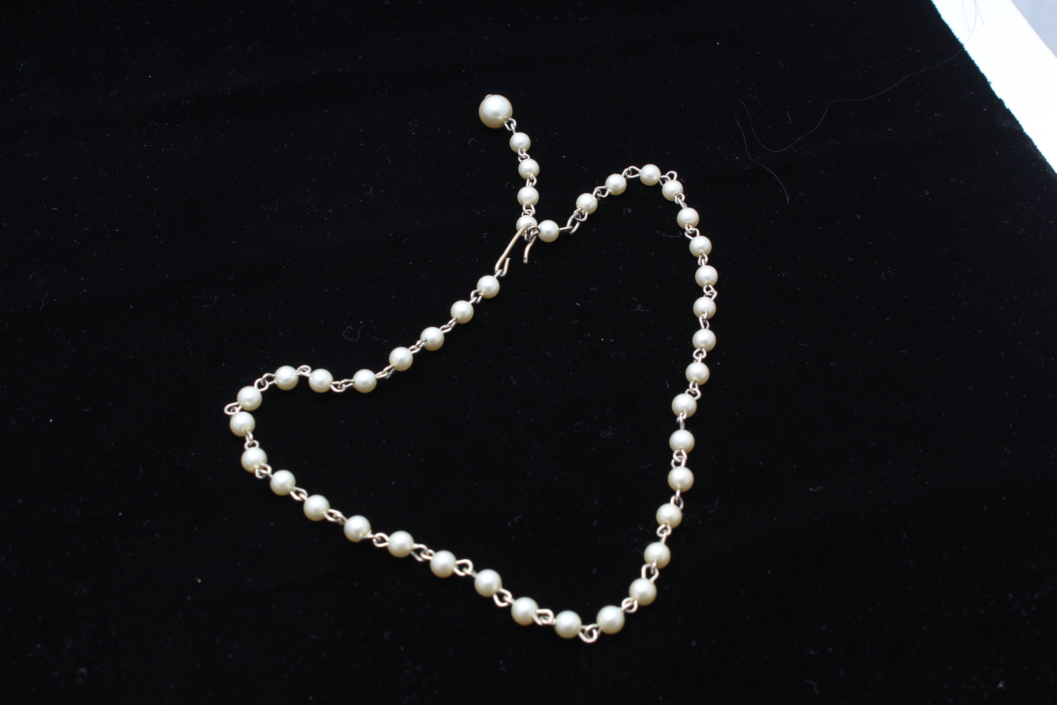 Vintage Costume Pearl Necklaces and Bracelets