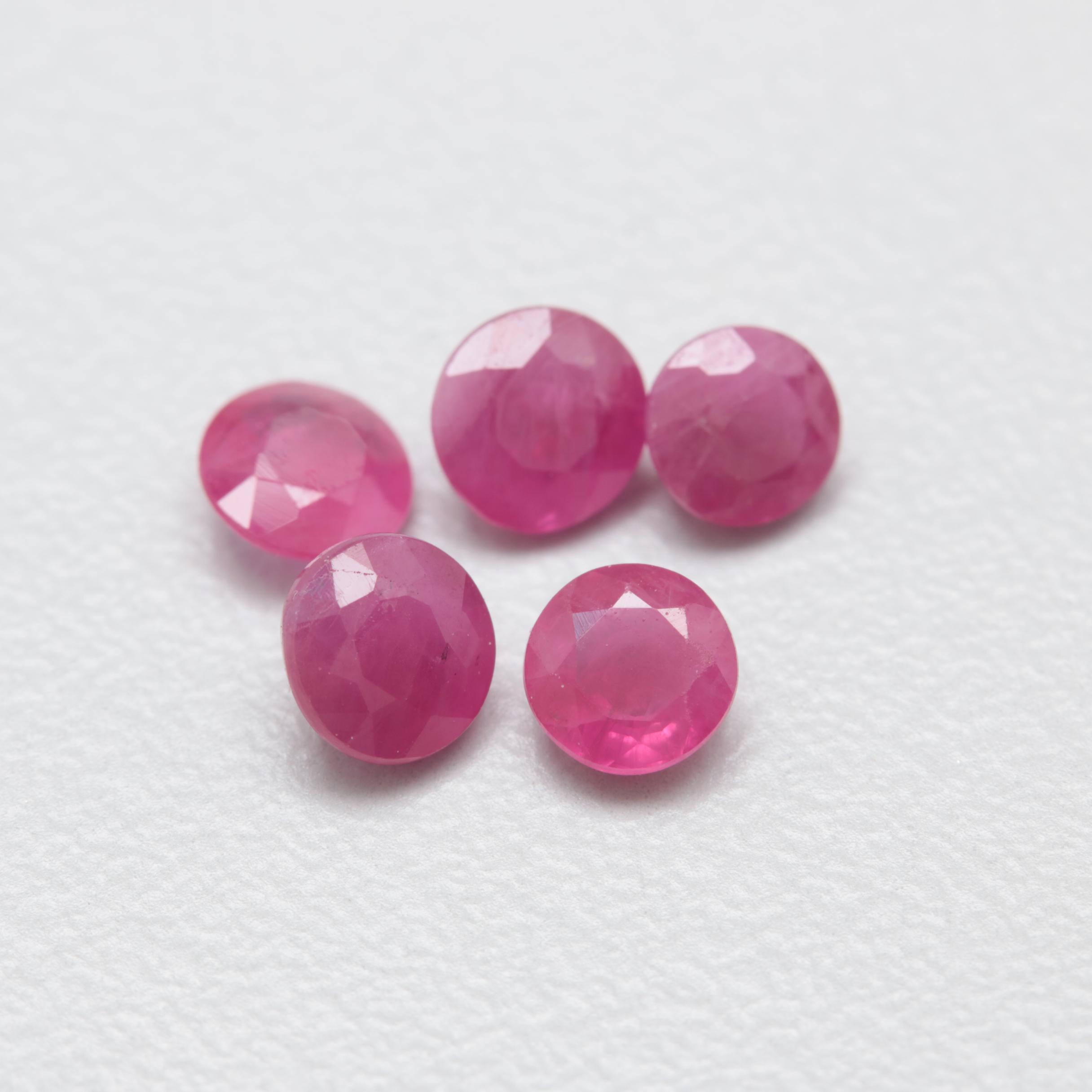 Loose 1.65 CTW Ruby Gemstone