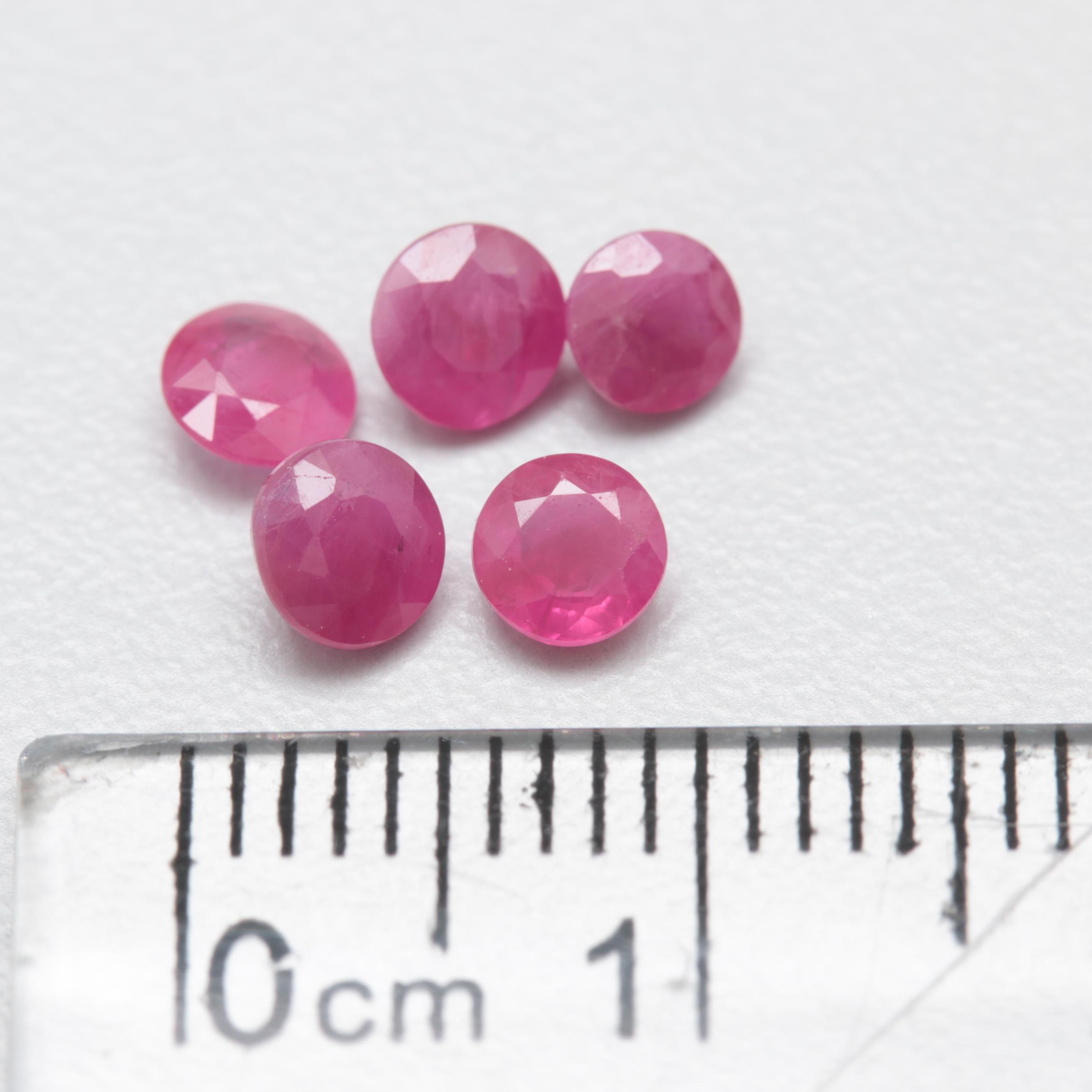 Loose 1.65 CTW Ruby Gemstone
