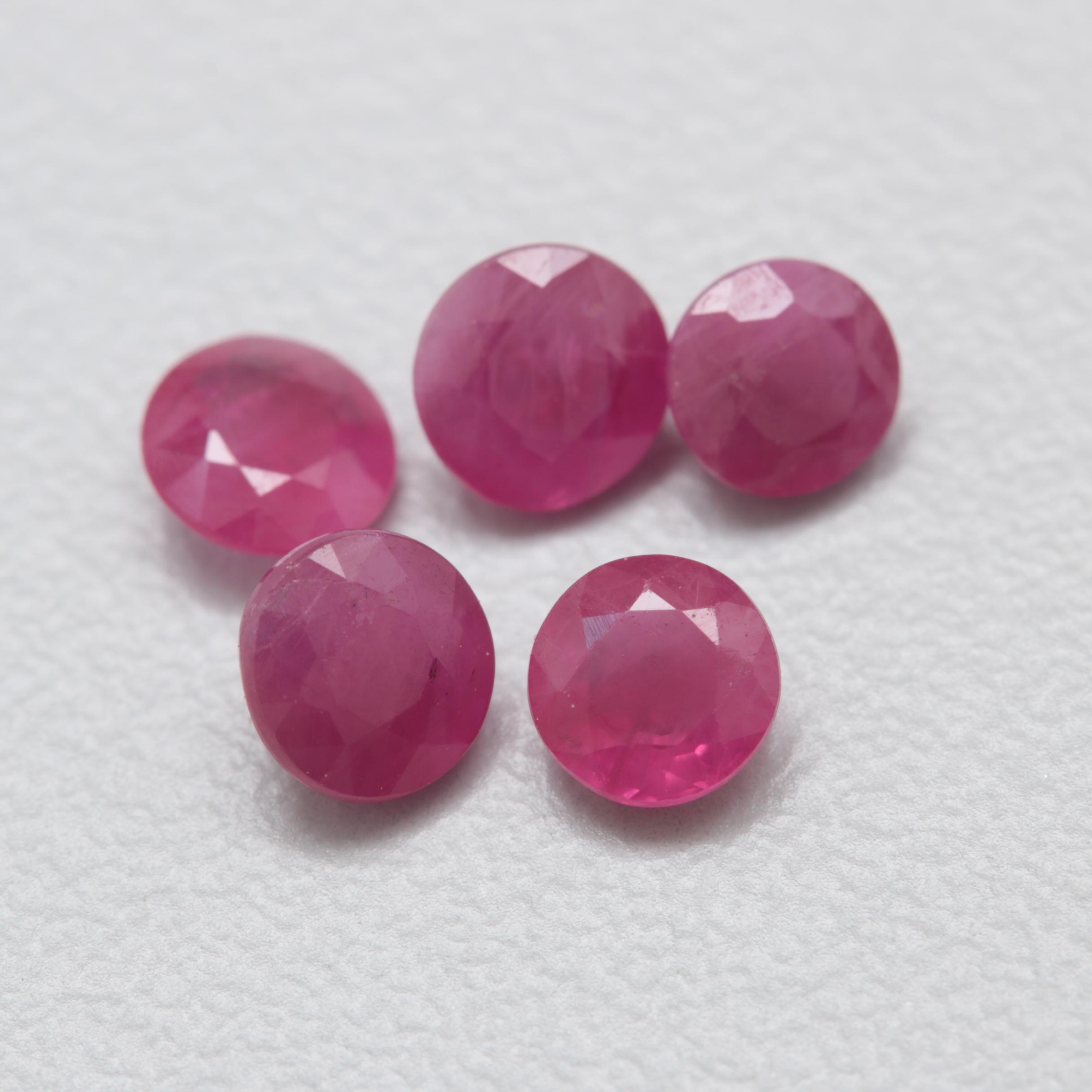 Loose 1.65 CTW Ruby Gemstone
