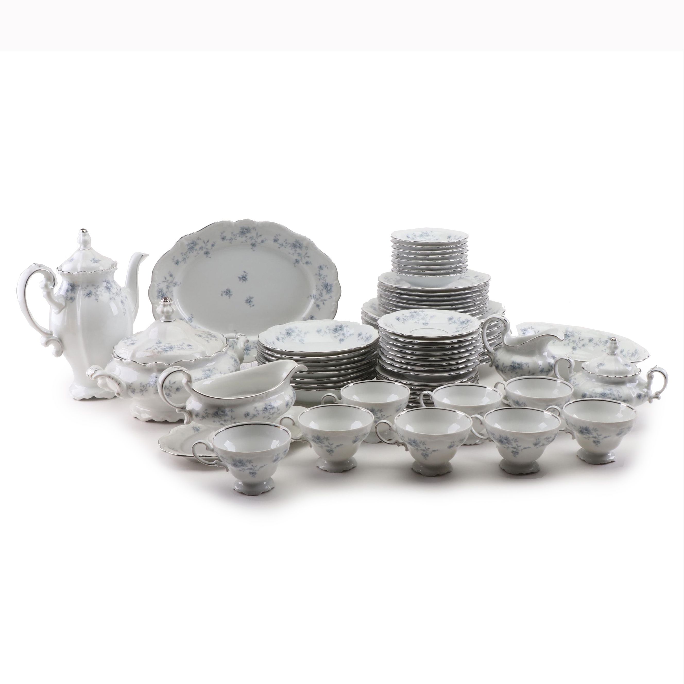 Johann Haviland "Blue Garland" Porcelain Dinnerware