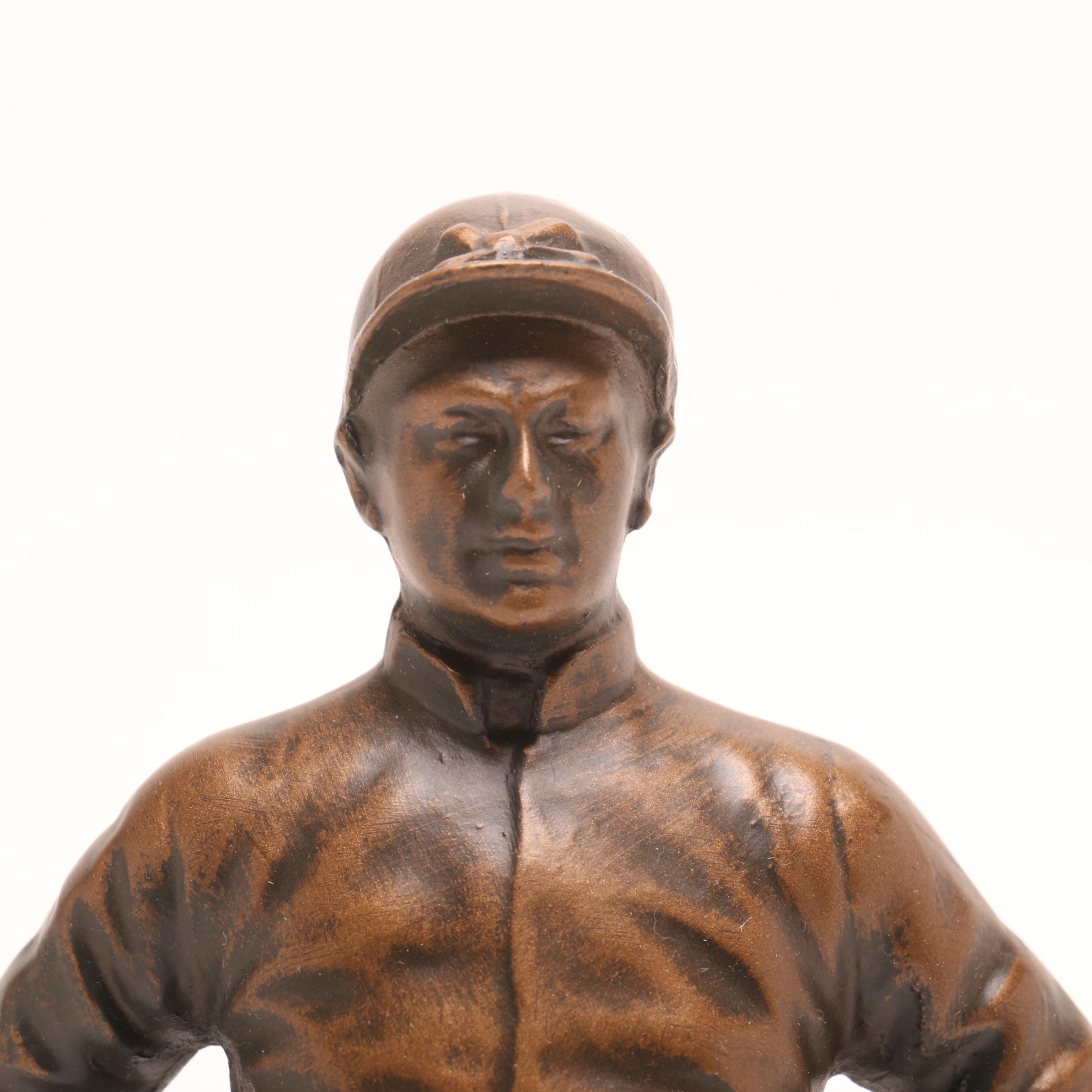 Commemorative 2011 "75th Anniversary" Keeneland Race Track Jockey Statue