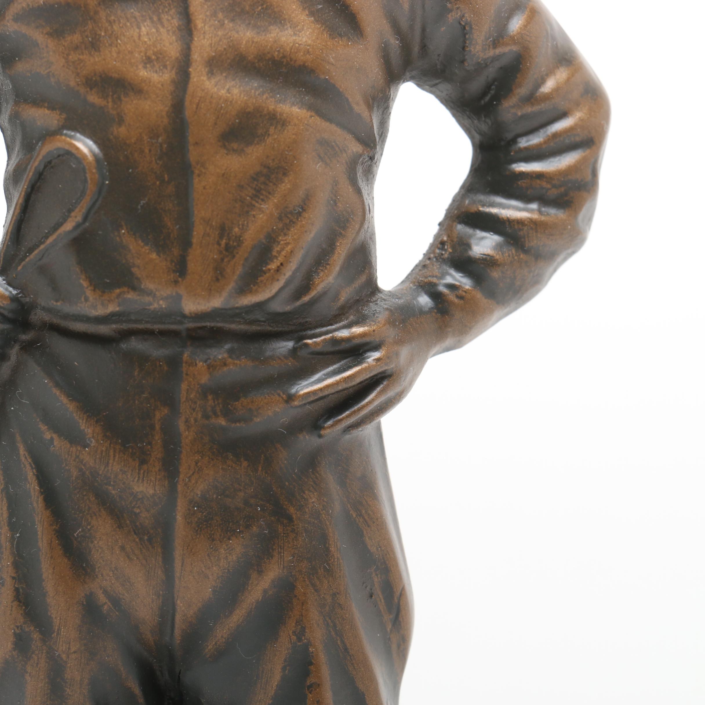 Commemorative 2011 "75th Anniversary" Keeneland Race Track Jockey Statue