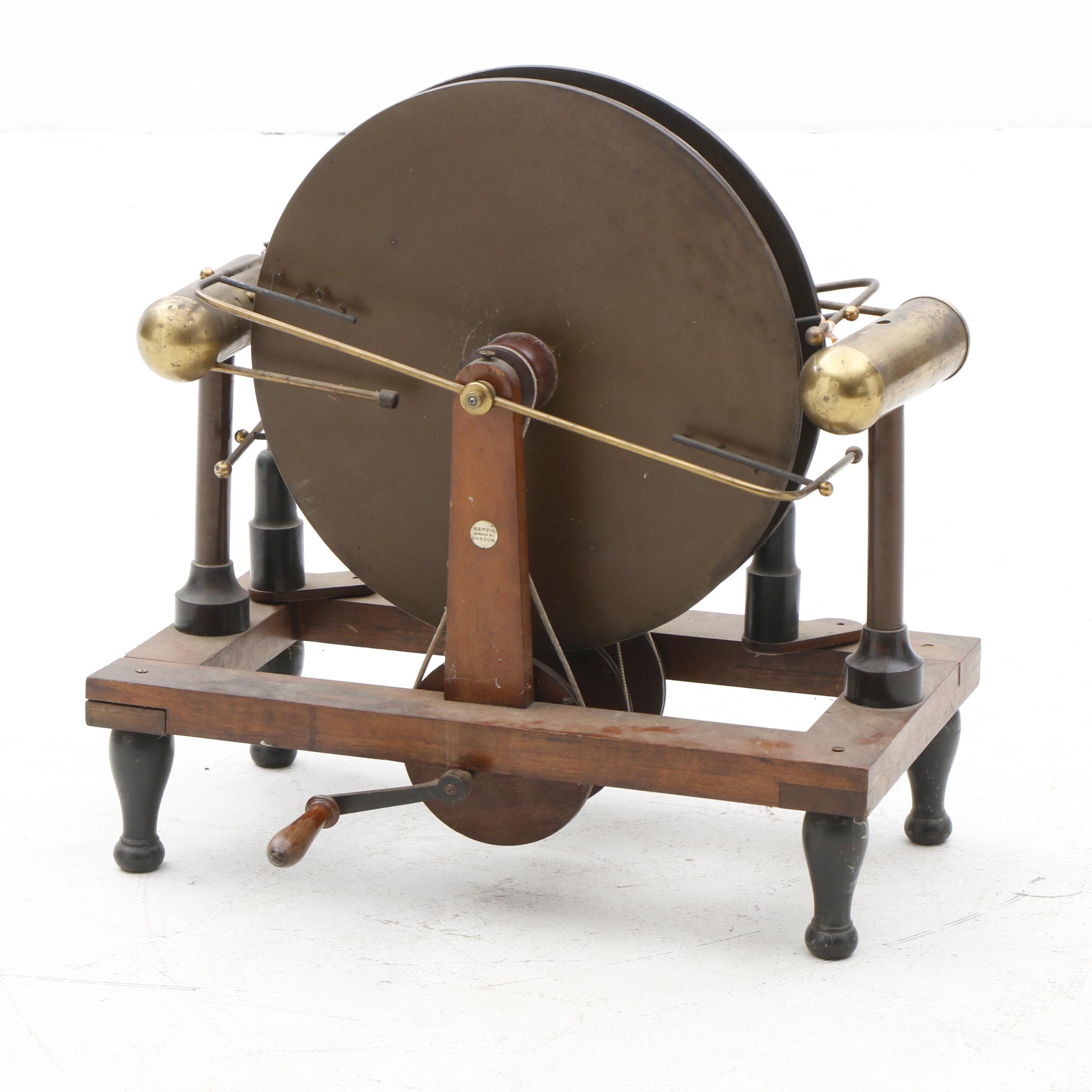 Griffin Faraday "Homopolar" Generator, Late 19th/Early 20th Century
