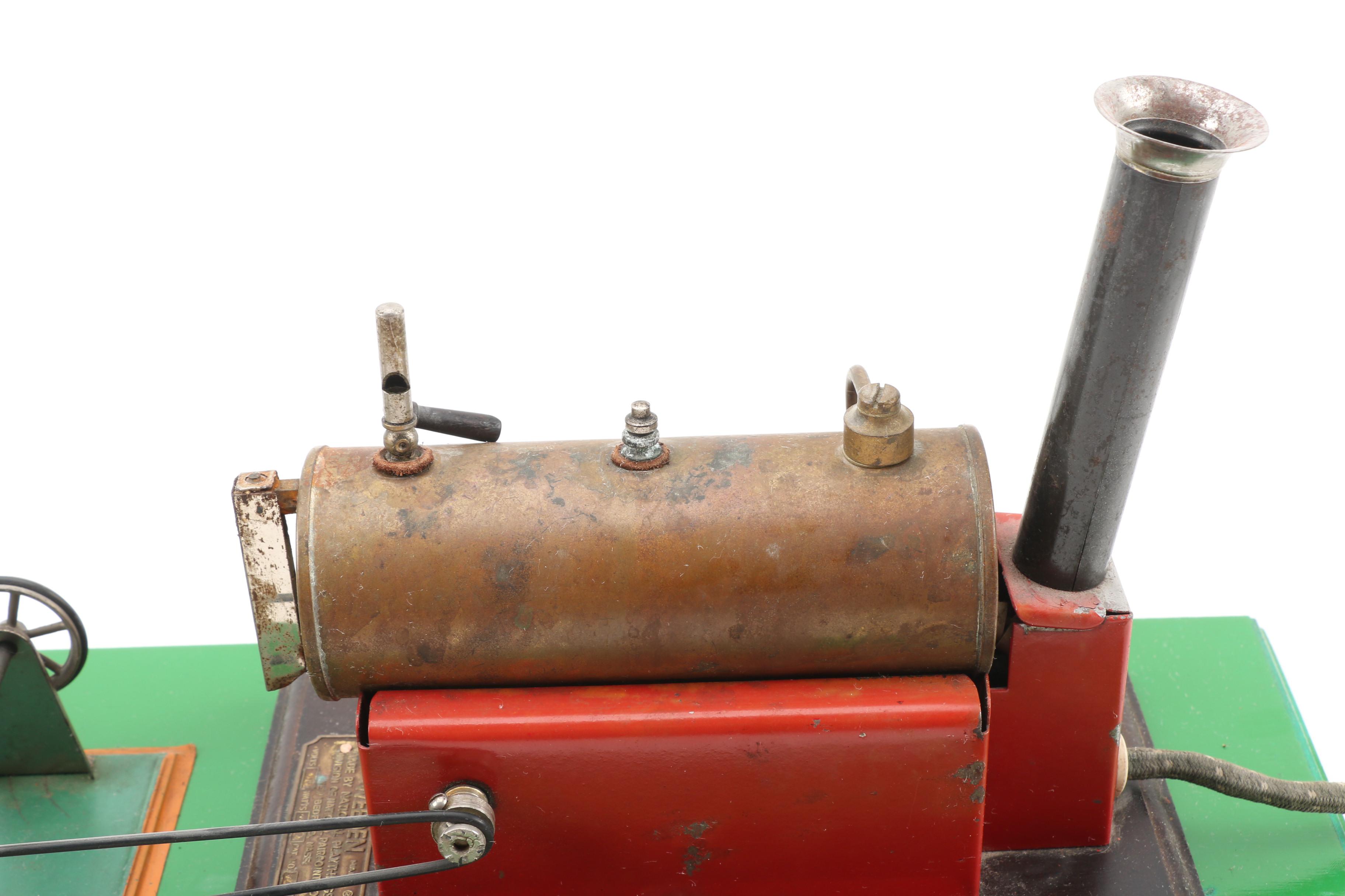 National Playthings Weeden Steam Engine Set, Mid 20th Century