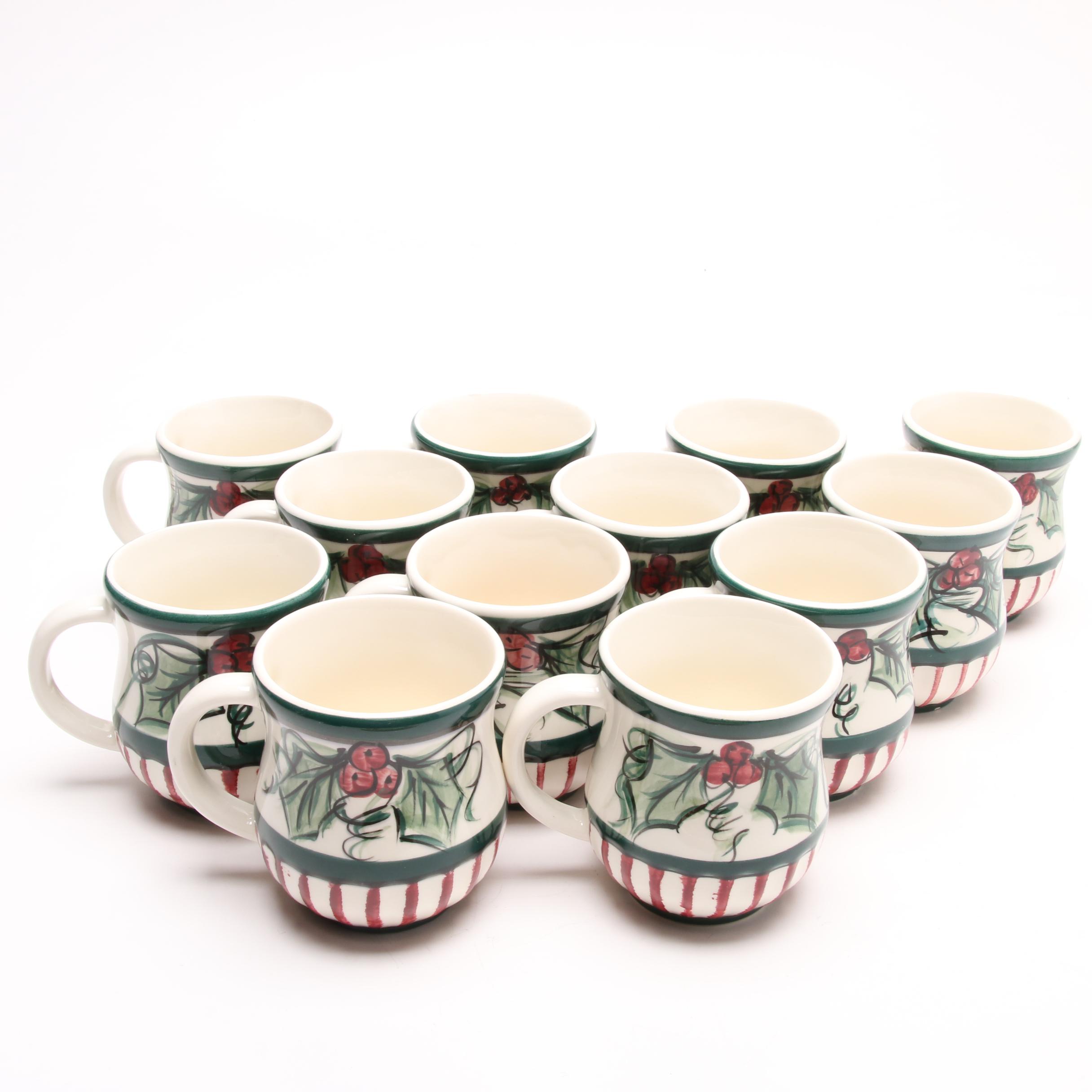 Gail Pittman "Hollylujah" Christmas Dinnerware
